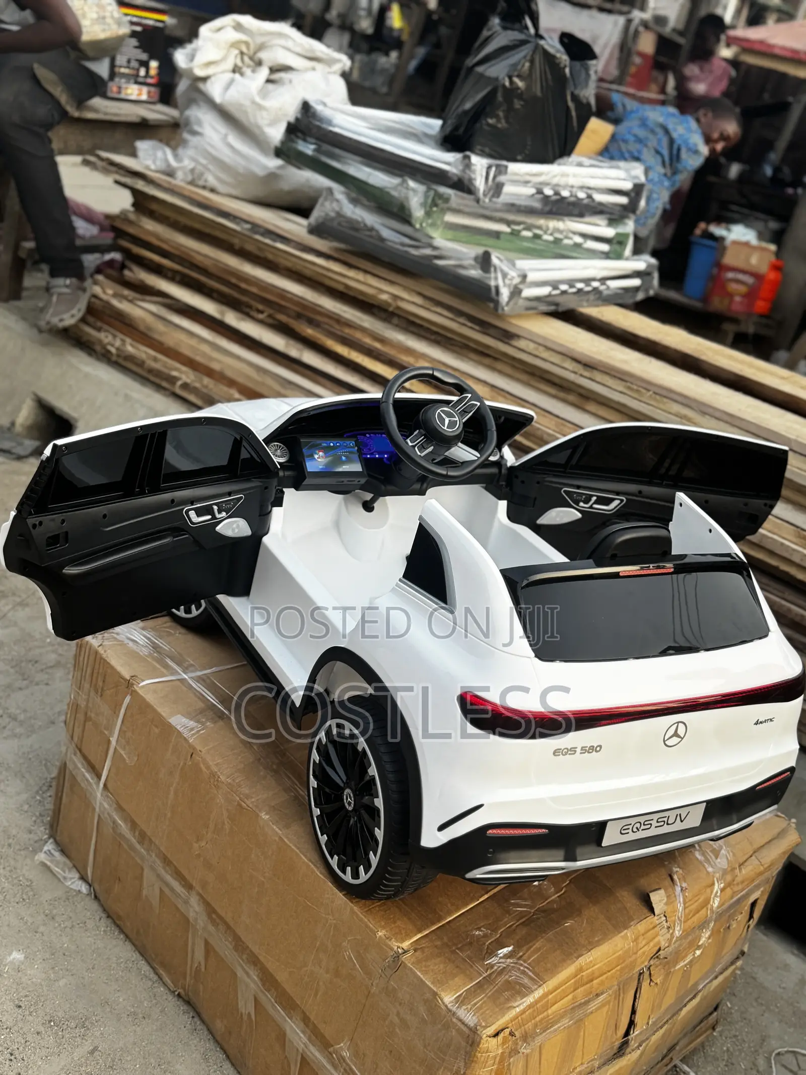 Mercedes Benz Children Ride on Rechargeable Car With Remote