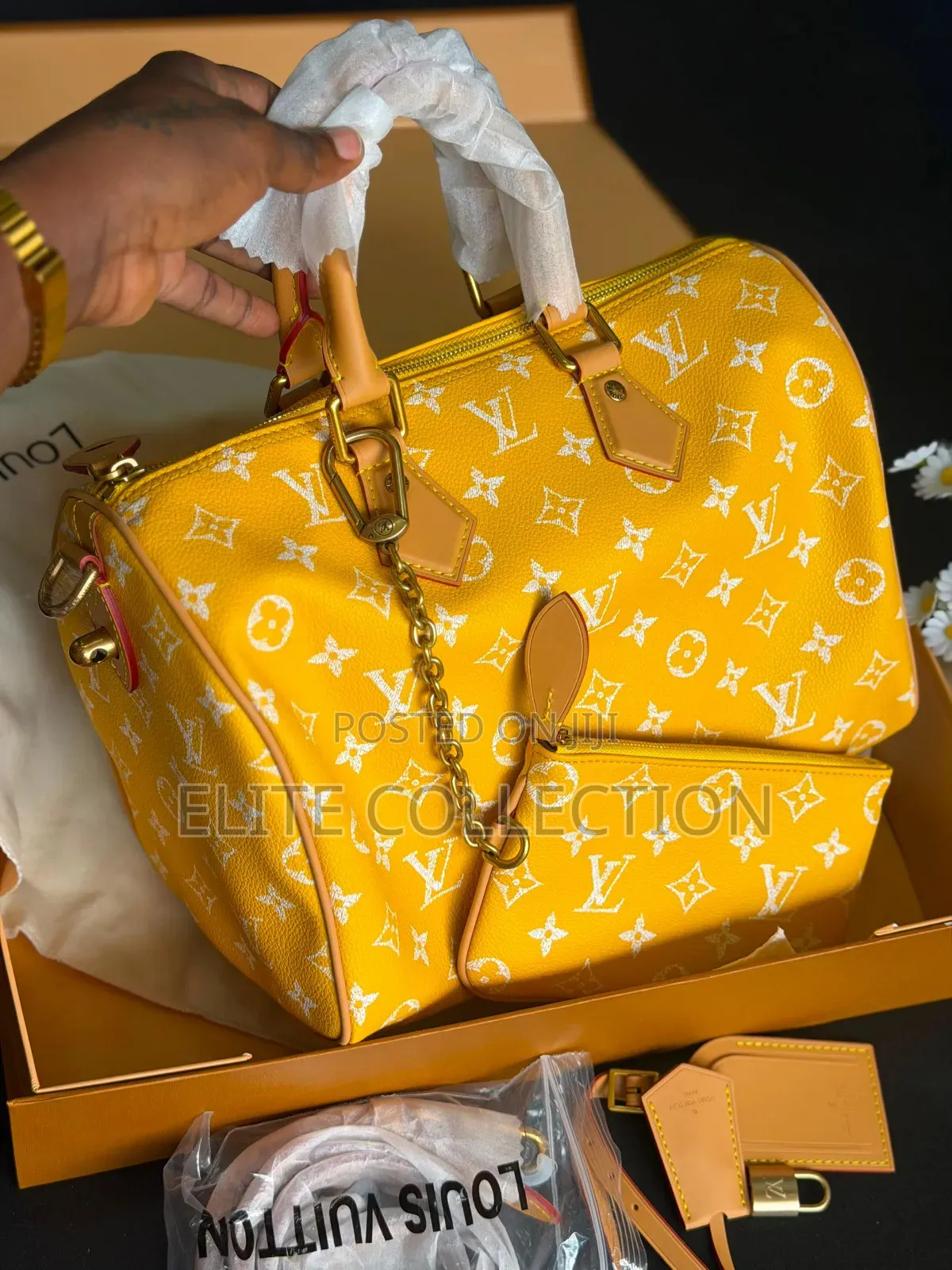 Luxury LOUIS VUITTON Speedy Soft 30 Crafty
 Comes in a Double Box