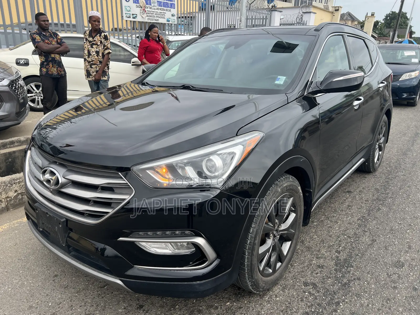 Hyundai Santa Fe SE Ultimate AWD 2017 Black
