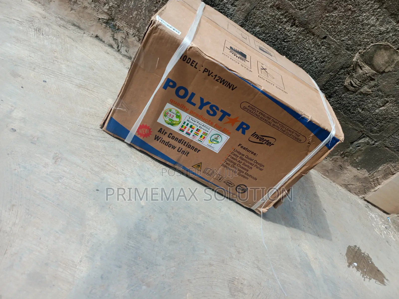 Brand New Polystar 1.5HP Inverter Window Unit AC Quiet & Efficient