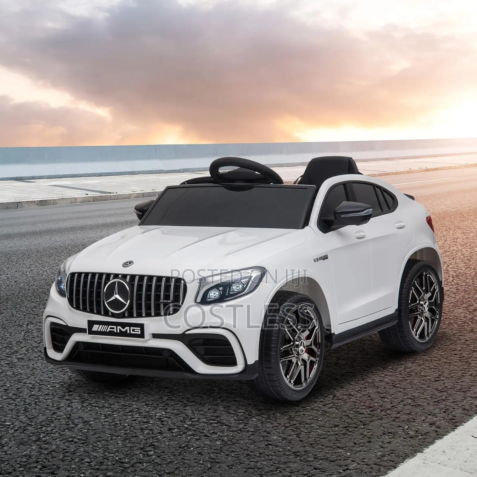 Mercedes-Benz AMG GLC63S Coupe Electric Ride-on Toy Car for Kids