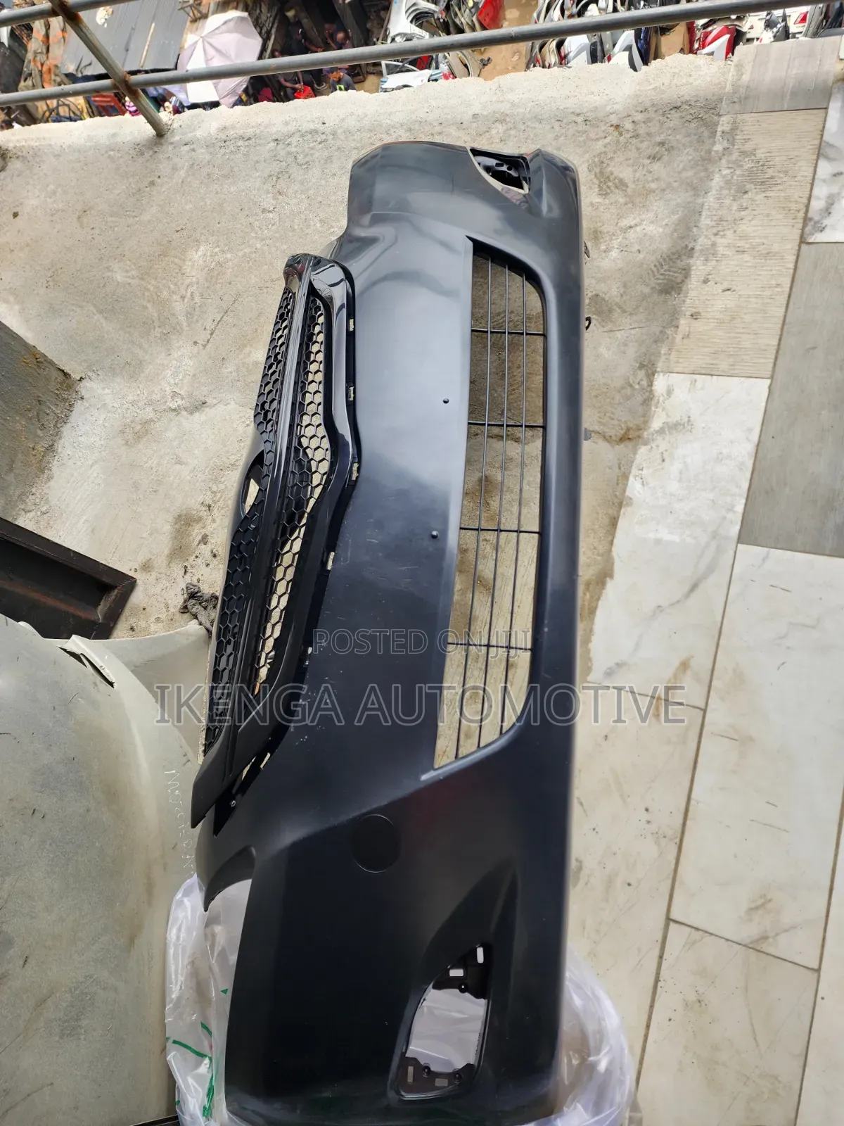Complete Front Bumper Toyota Yaris 2008