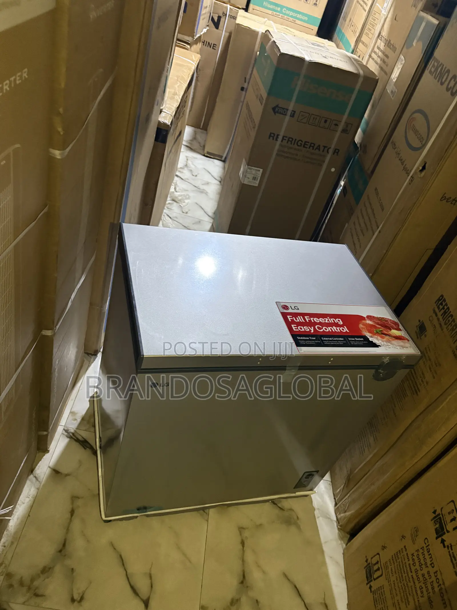LG Chest Freezer 194L – FRZ205BQCF Full Surround Freezing