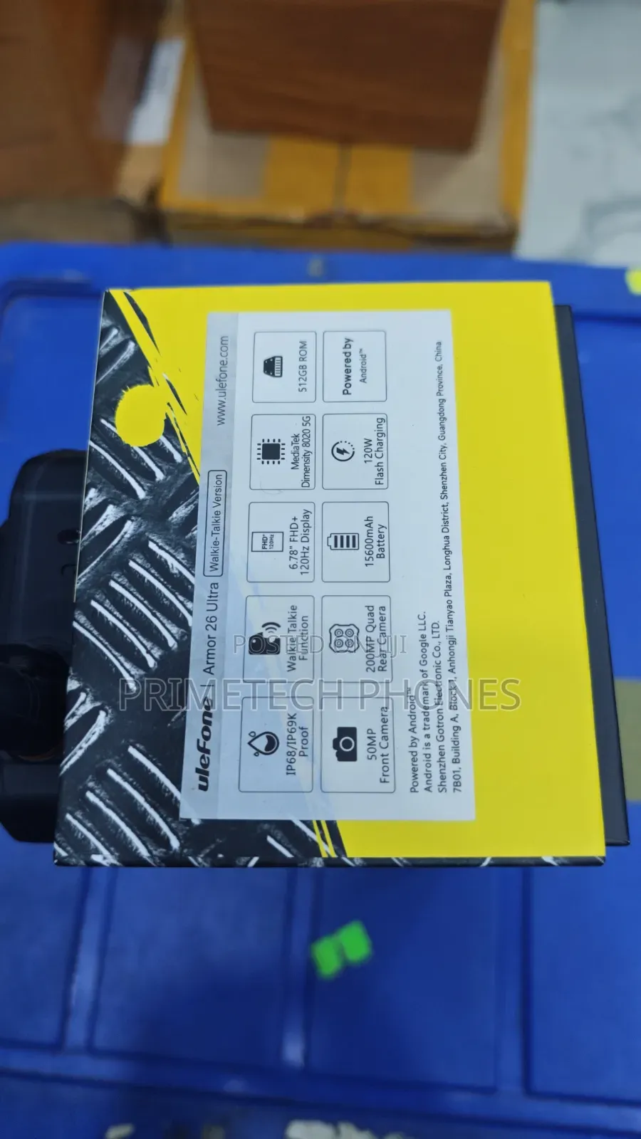 New Ulefone Armor 26 Ultra Walkie-talkie 512 GB Black