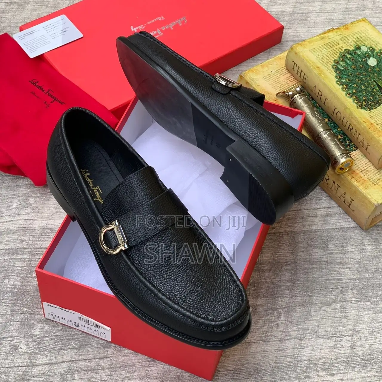 Salvatore Ferragamo Leather Loafers