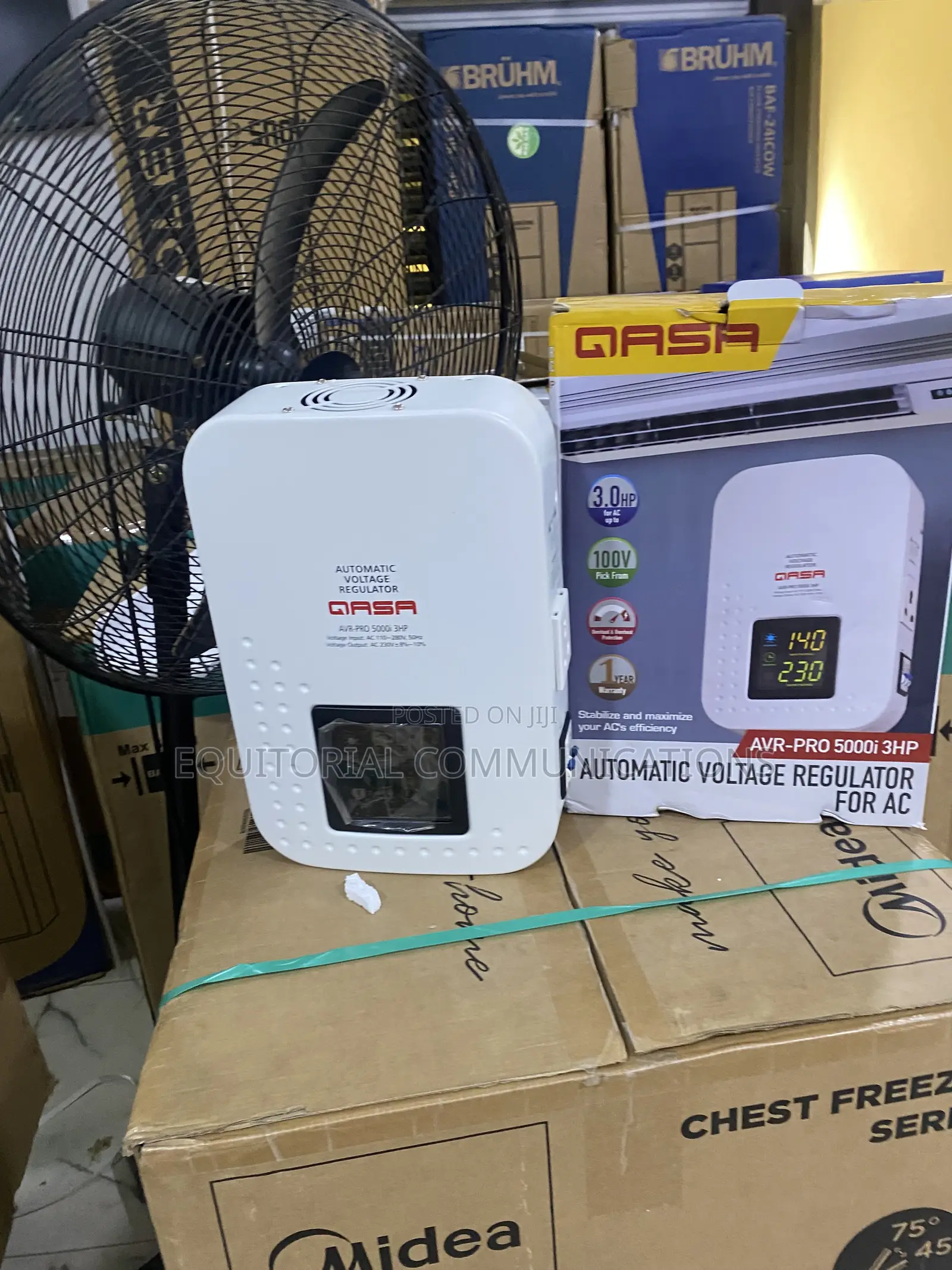 Qasa AVR-PRO 5000W Appliance Protection System