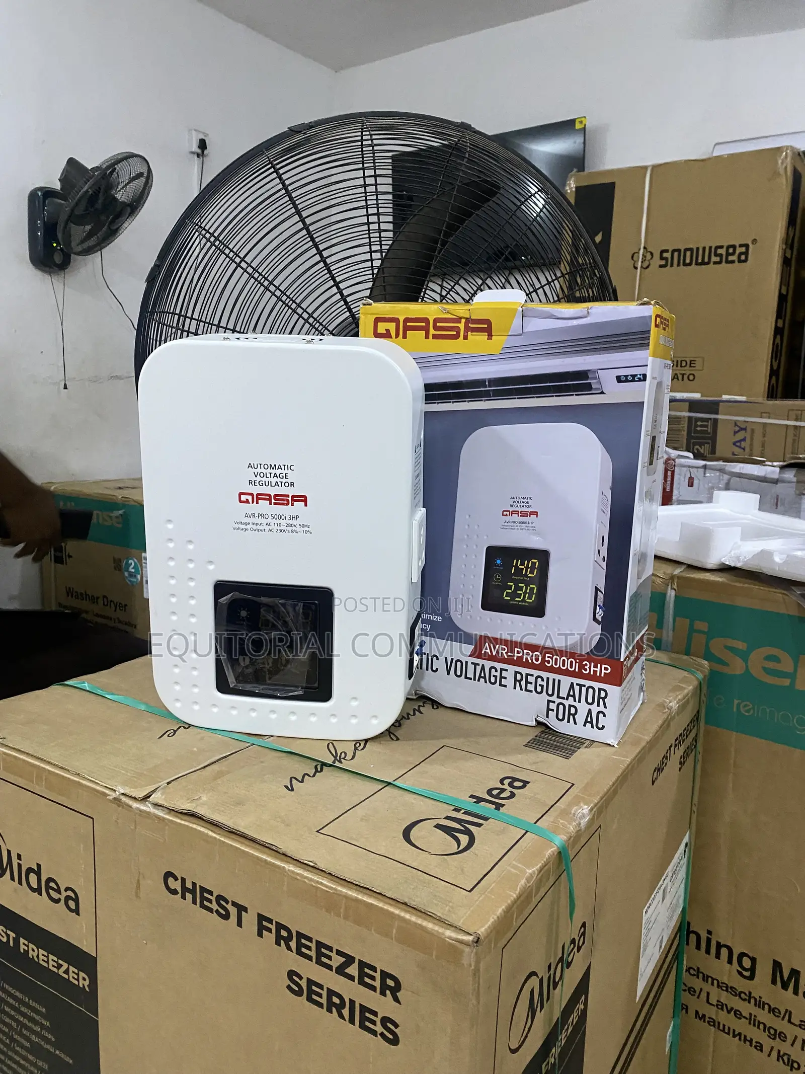 Qasa AVR-PRO 5KW Business Power Stabilizer