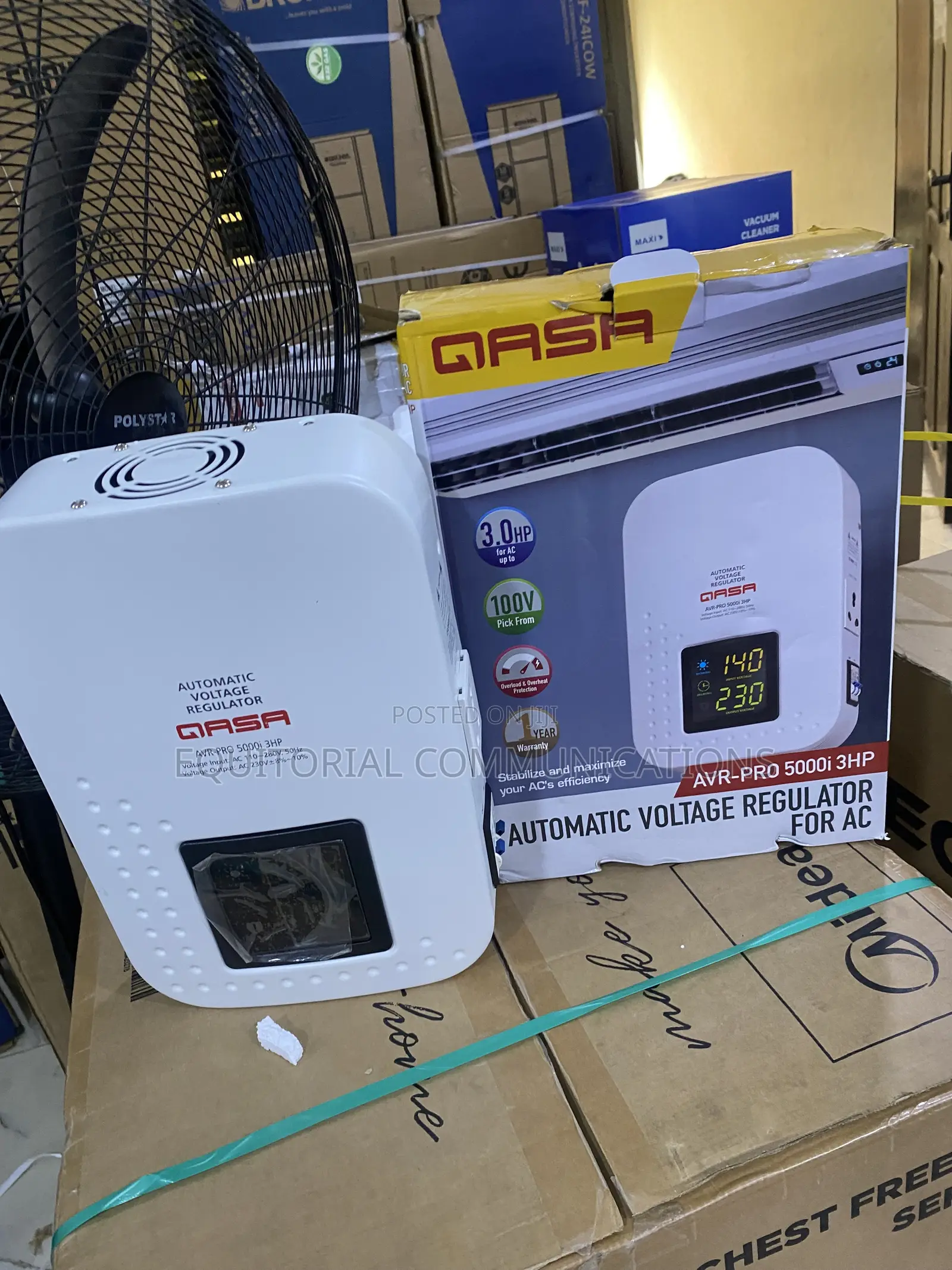 Qasa AVR-PRO 5KW Business Power Stabilizer