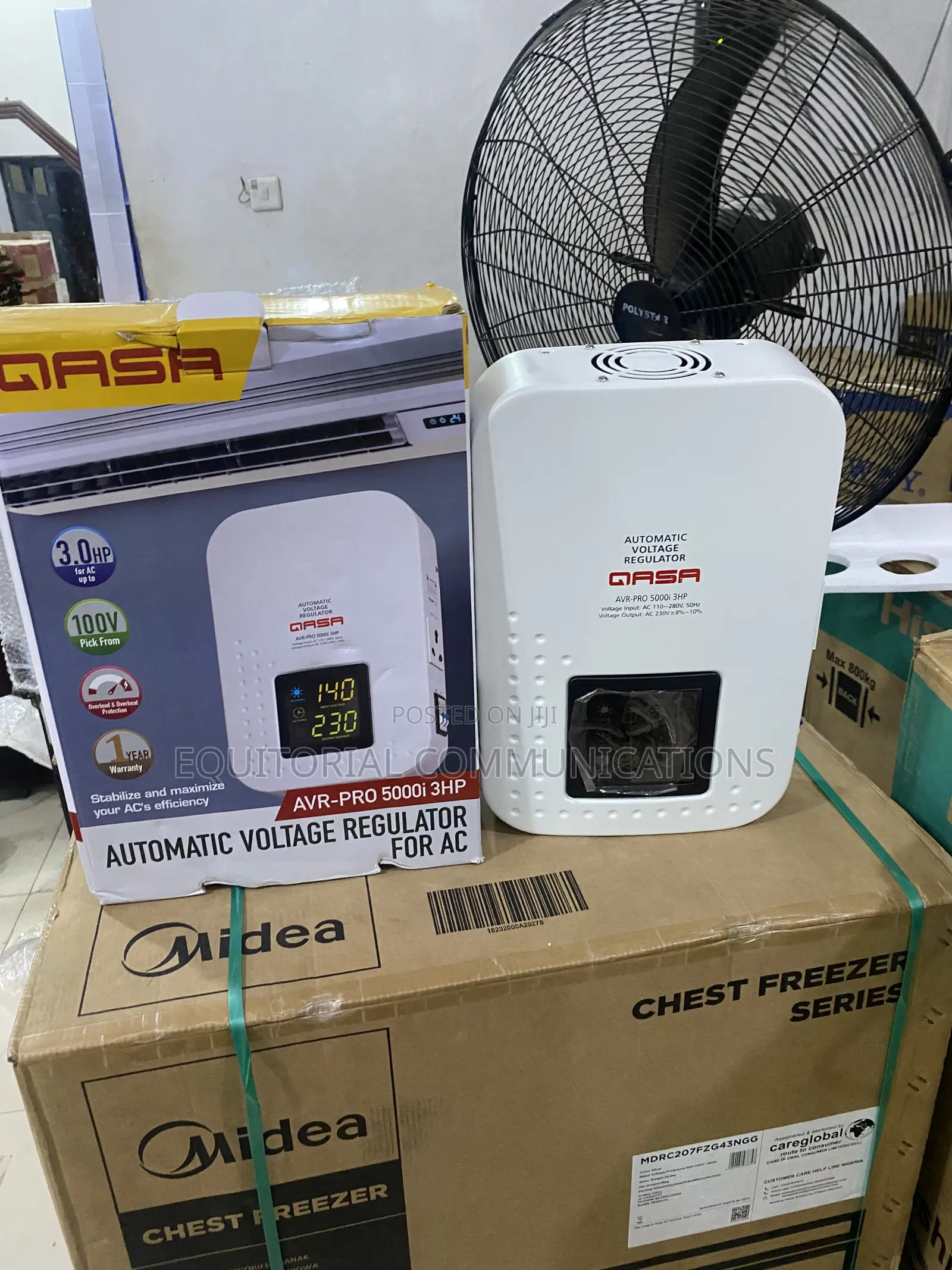 Qasa AVR-PRO 5000W Sensitive Equipment Stabilizer
