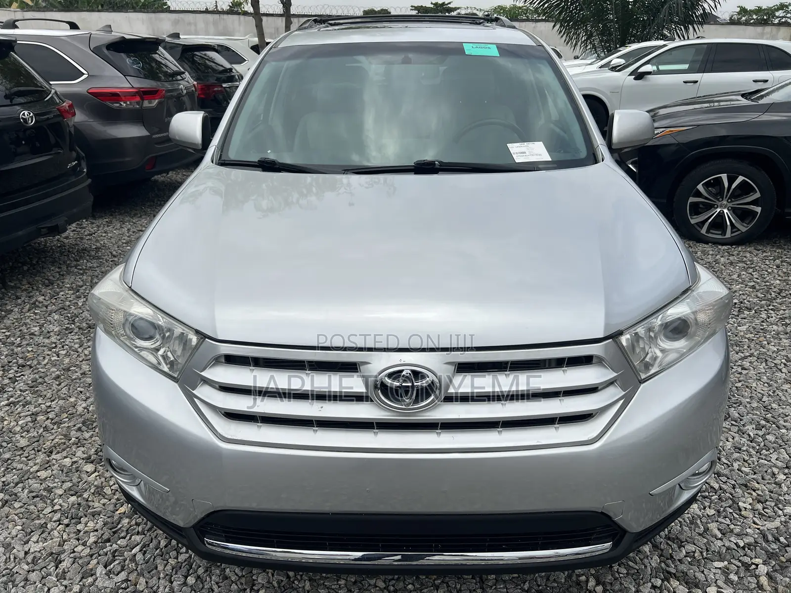 Toyota Highlander Limited 2012 Silver