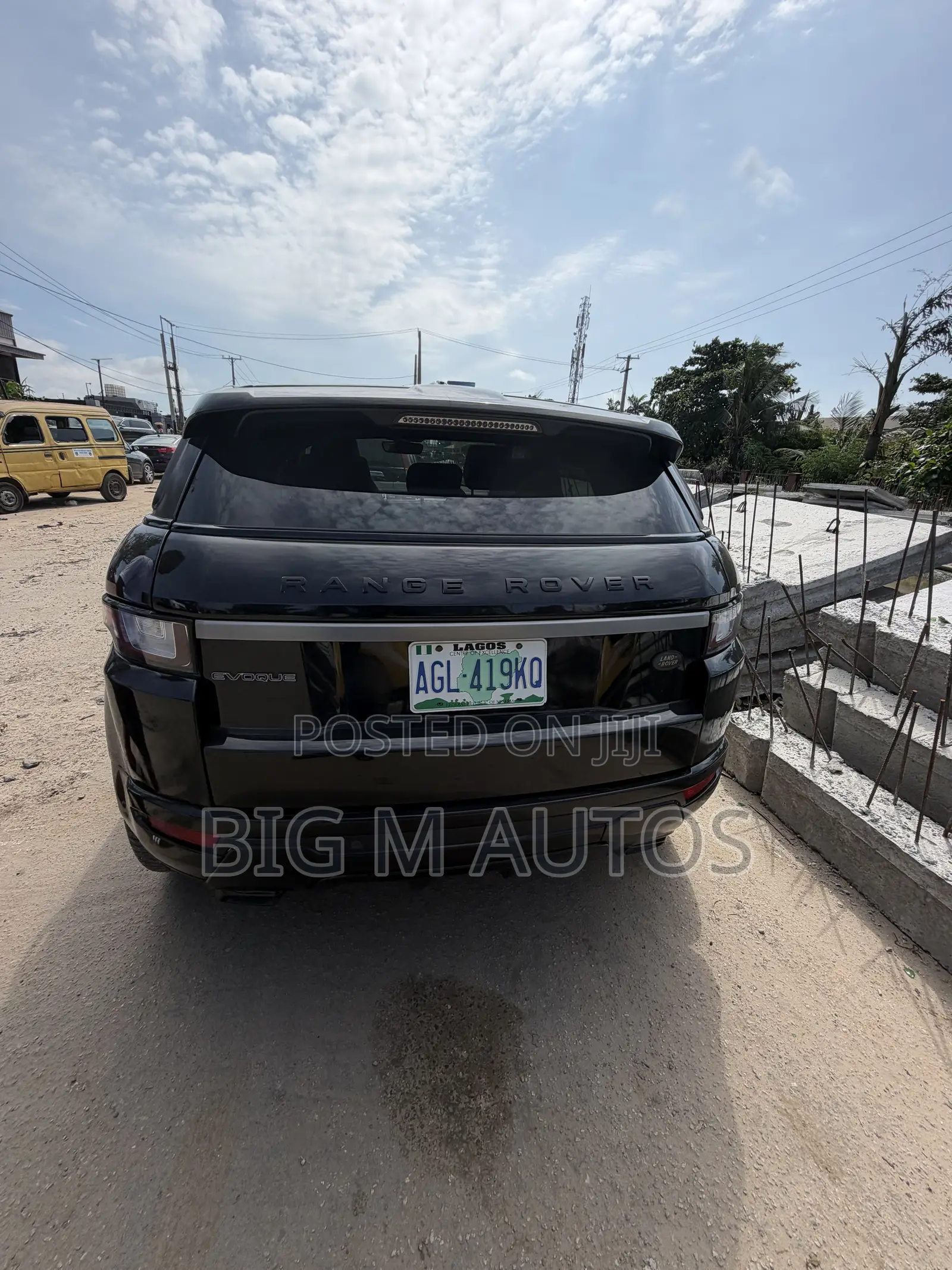 Land Rover Range Rover Evoque 2012 Black