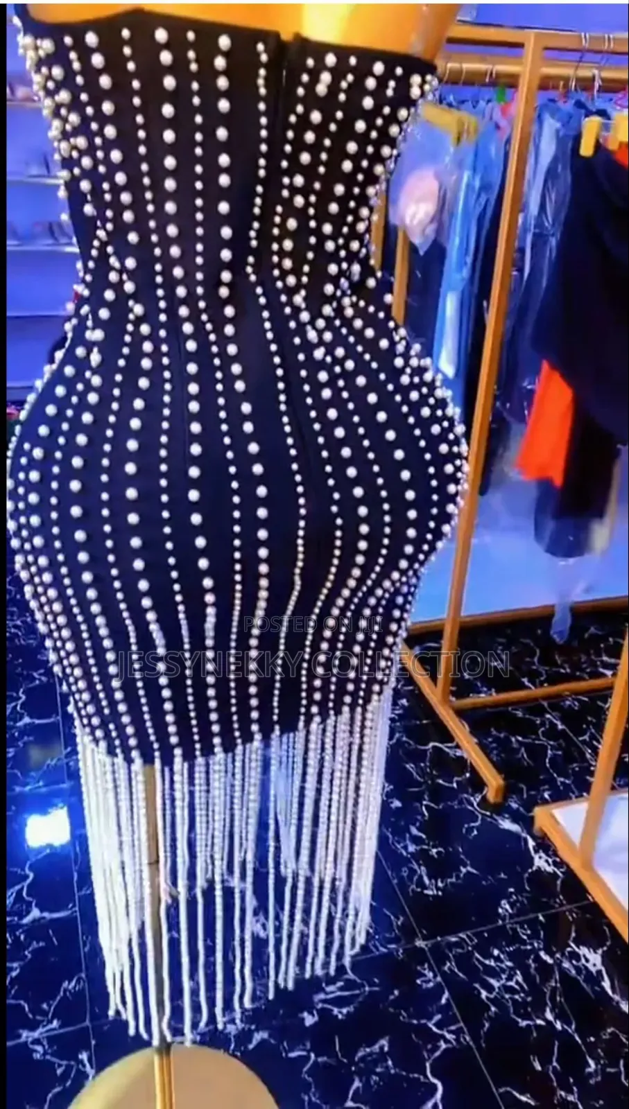 Classic Ladies Beaded Dress