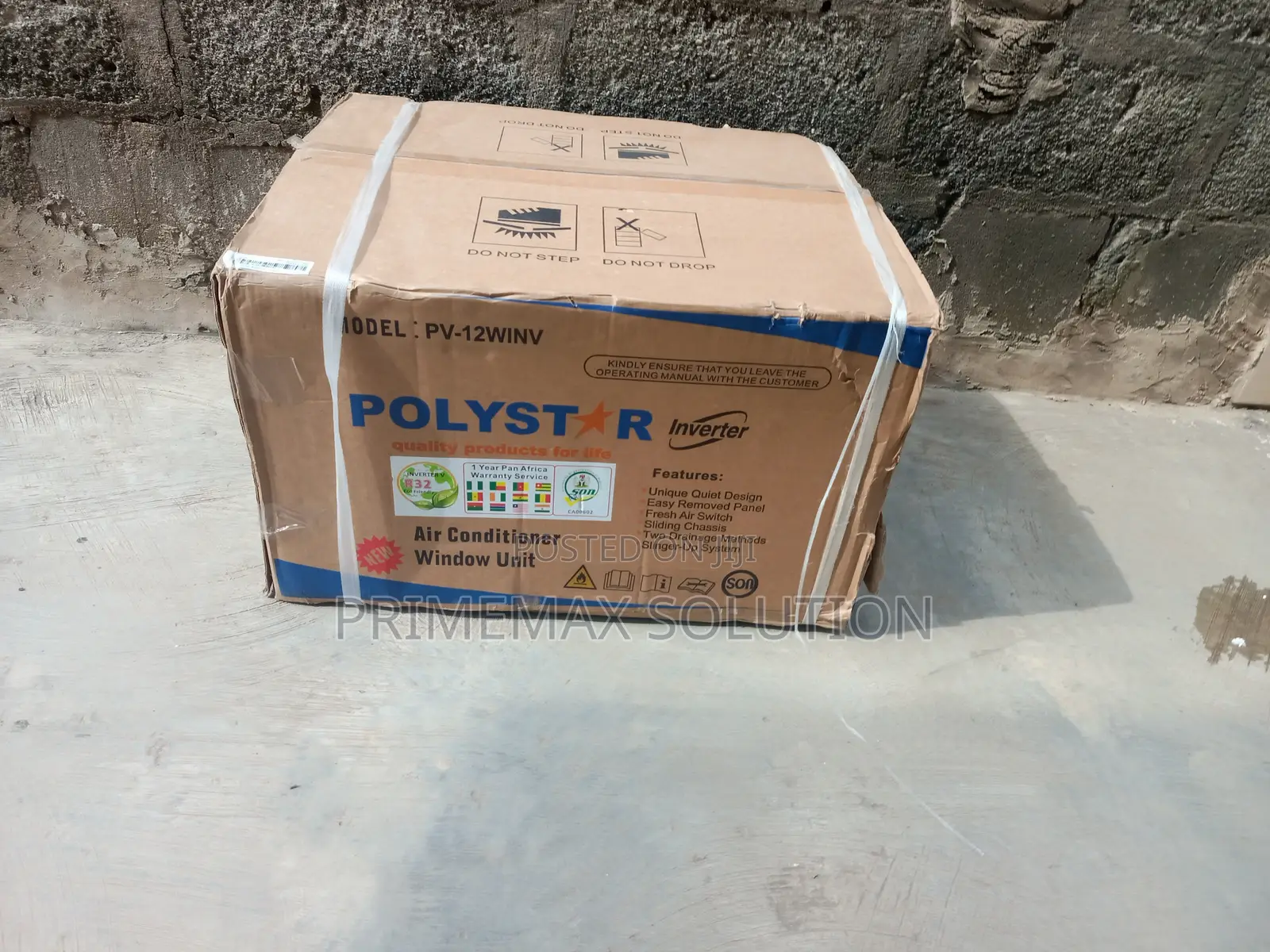 Polystar PV-12WINV 1.5HP Inverter Window Air Conditioner Energy Saving