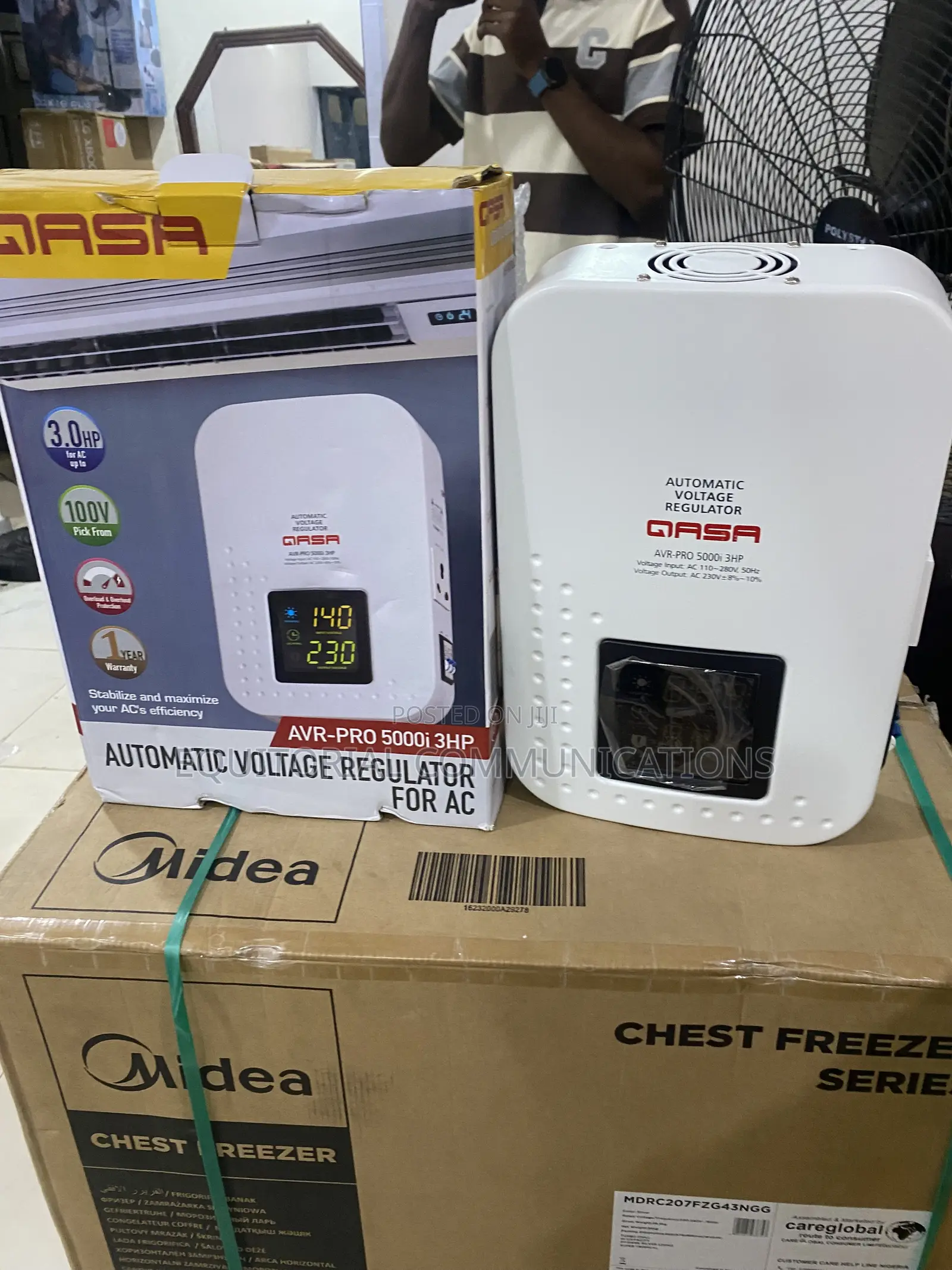 Qasa AVR-PRO 5000W Power Regulation Device