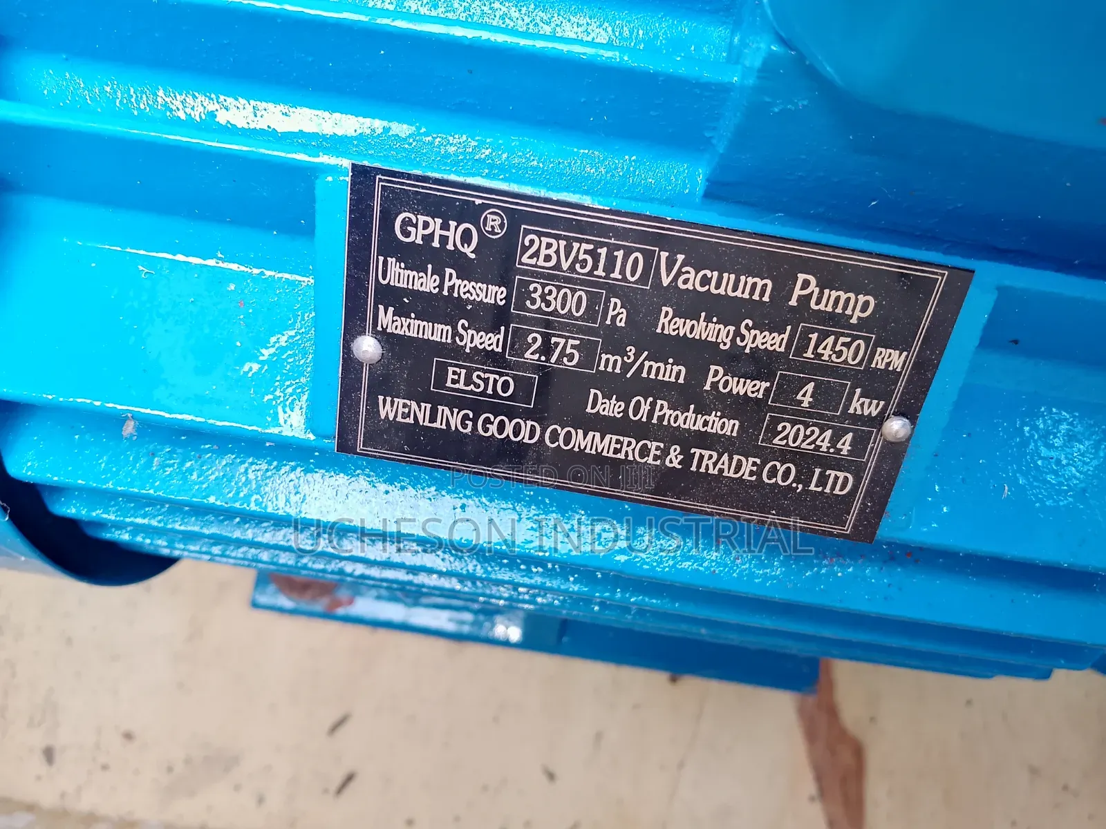 4kw Water Ring Vacuum Pump