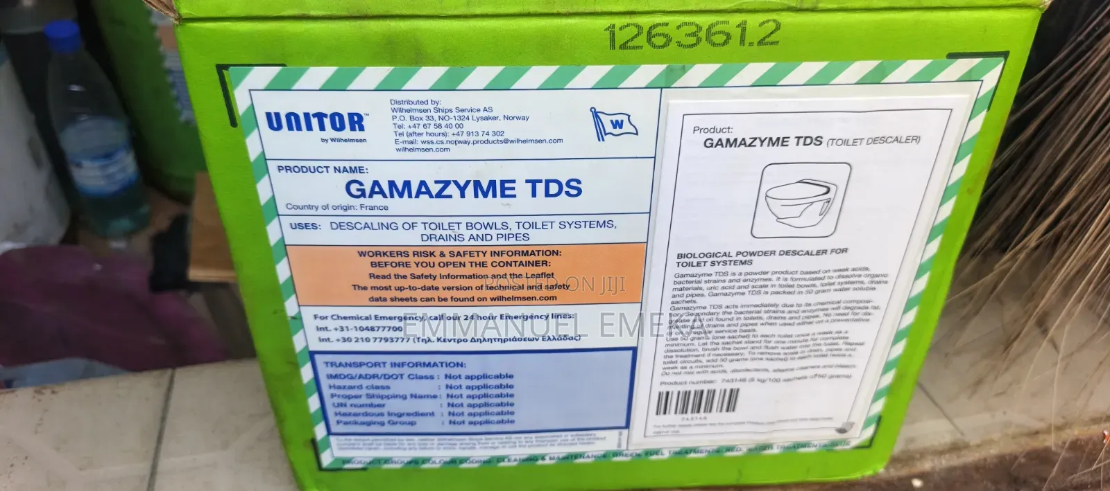 Gamazyme TDS for Descaling Toilet Systems, Drains and Pipes
