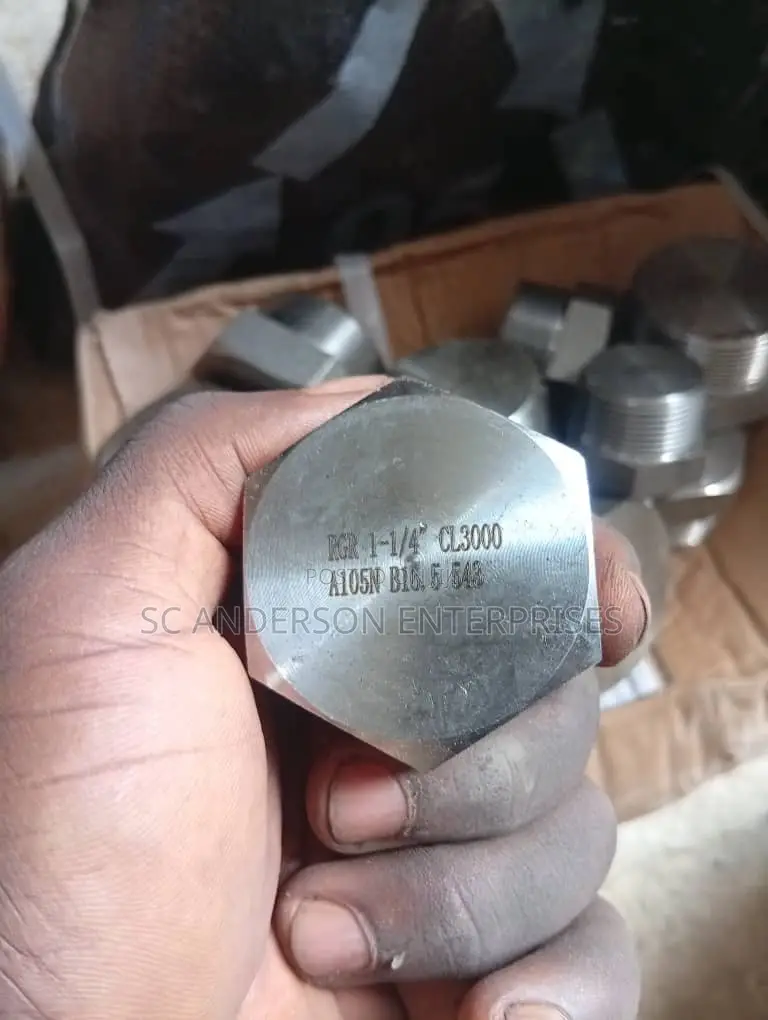 1” X3000# Stainless Pressure Blind Plug