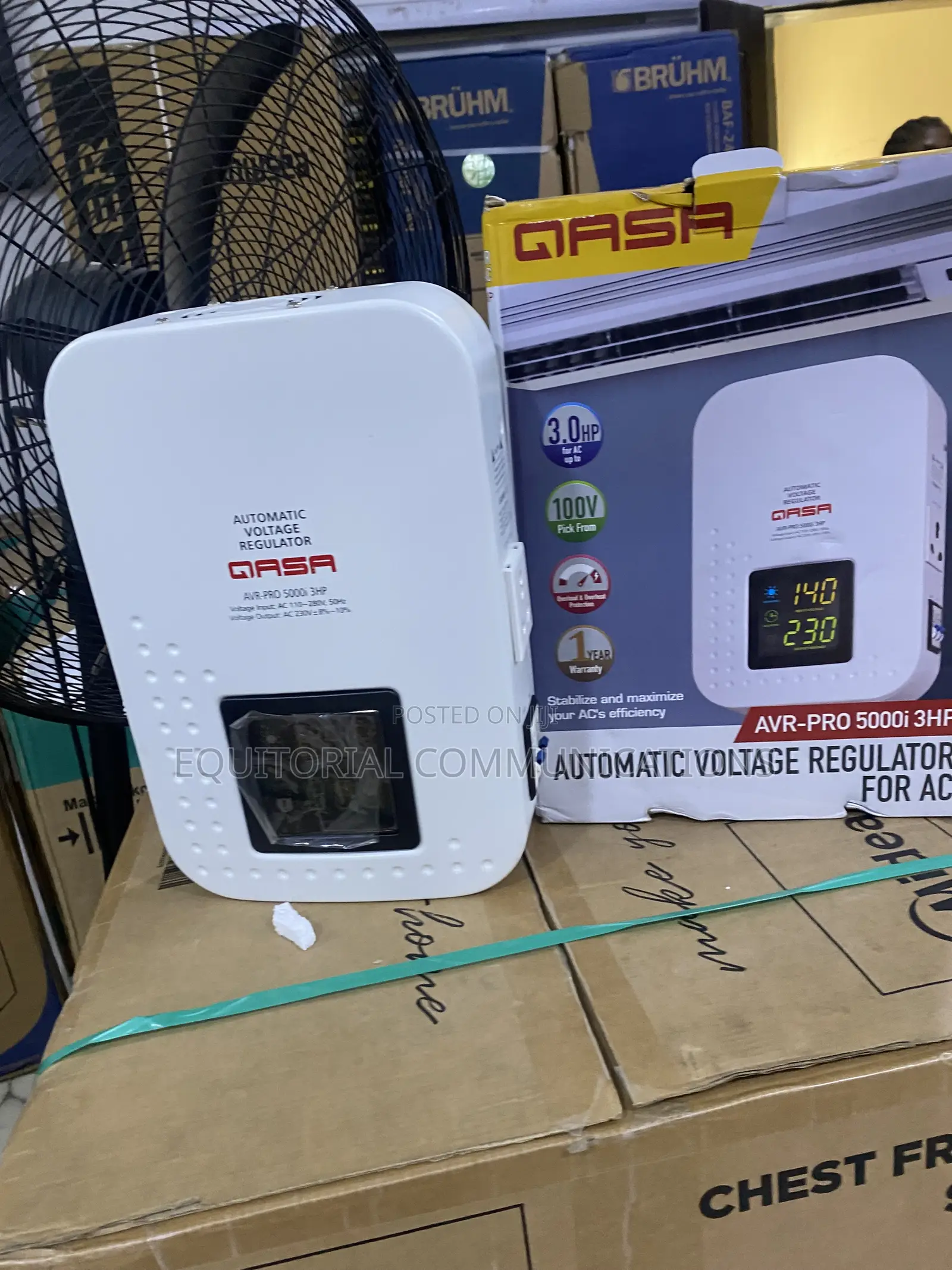 Qasa 5KW Voltage Stabilizer for Fluctuating Electricity