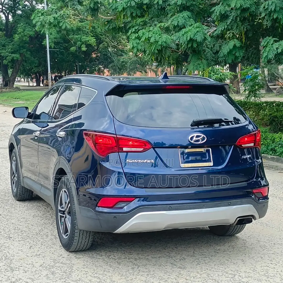 Hyundai Santa Fe SE AWD 2017 Blue