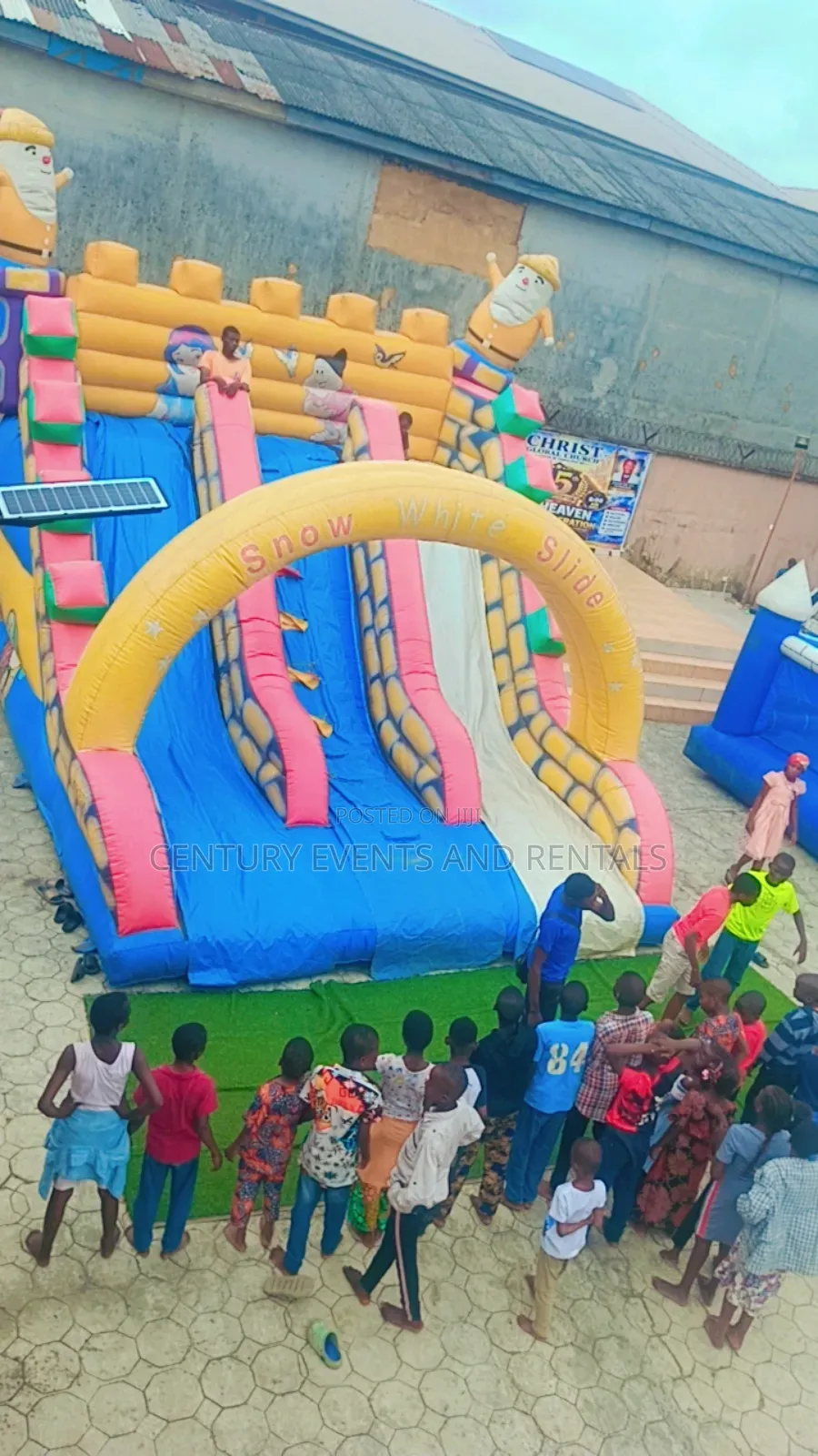 Big Slide Bouncy Castle