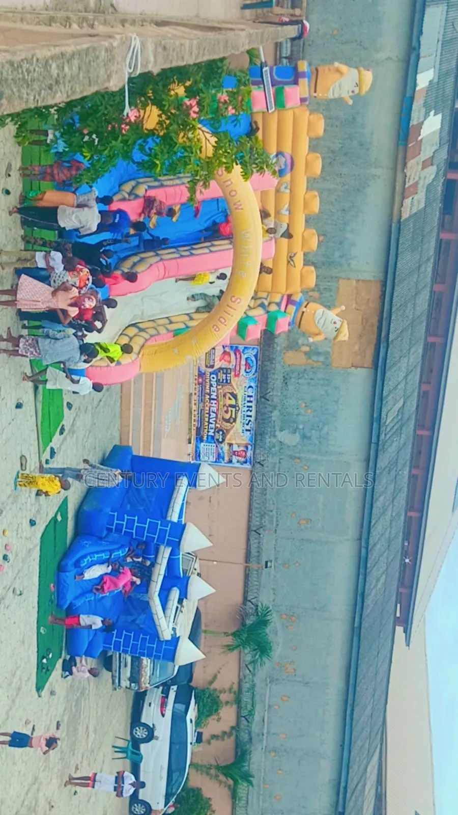 Big Slide Bouncy Castle