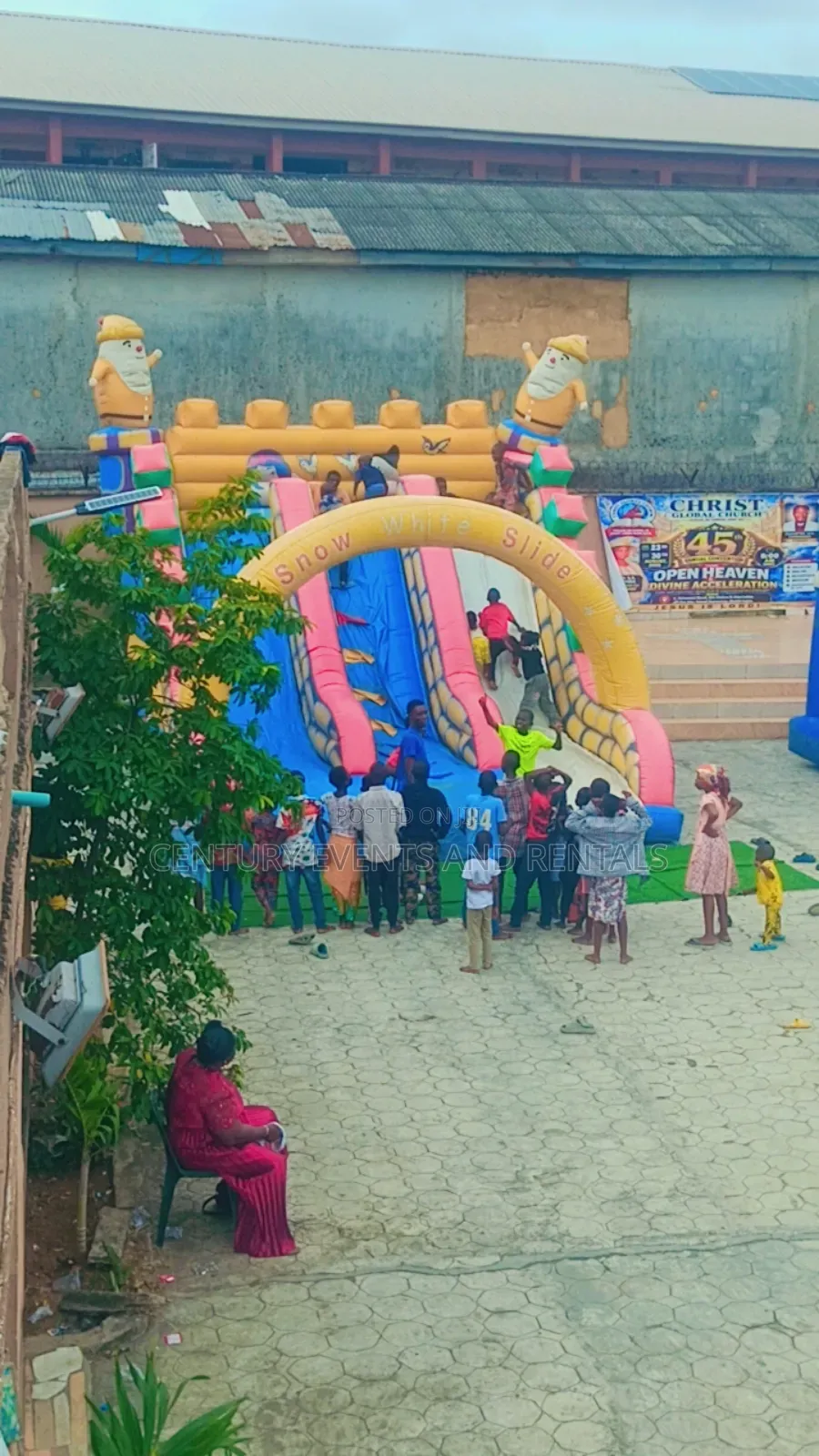 Big Slide Bouncy Castle