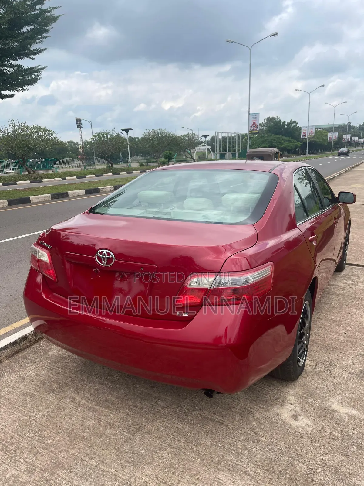 Toyota Camry 2008 Red