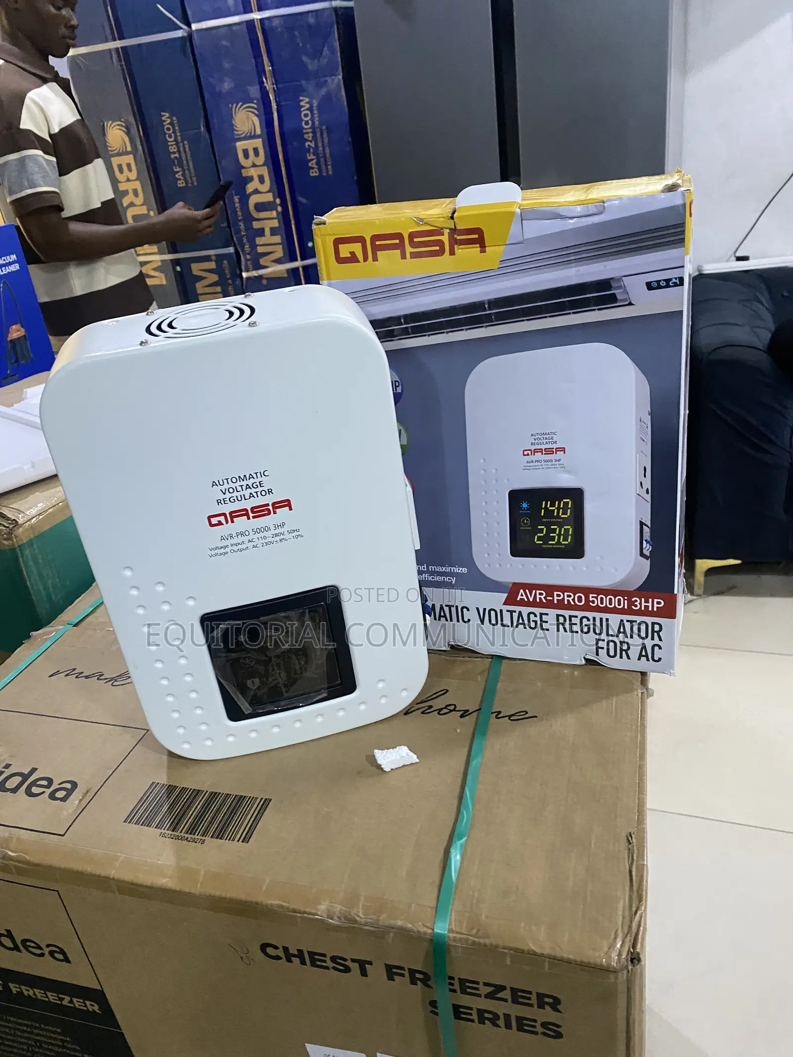 Qasa AVR-PRO 5KW Automatic Voltage Management System