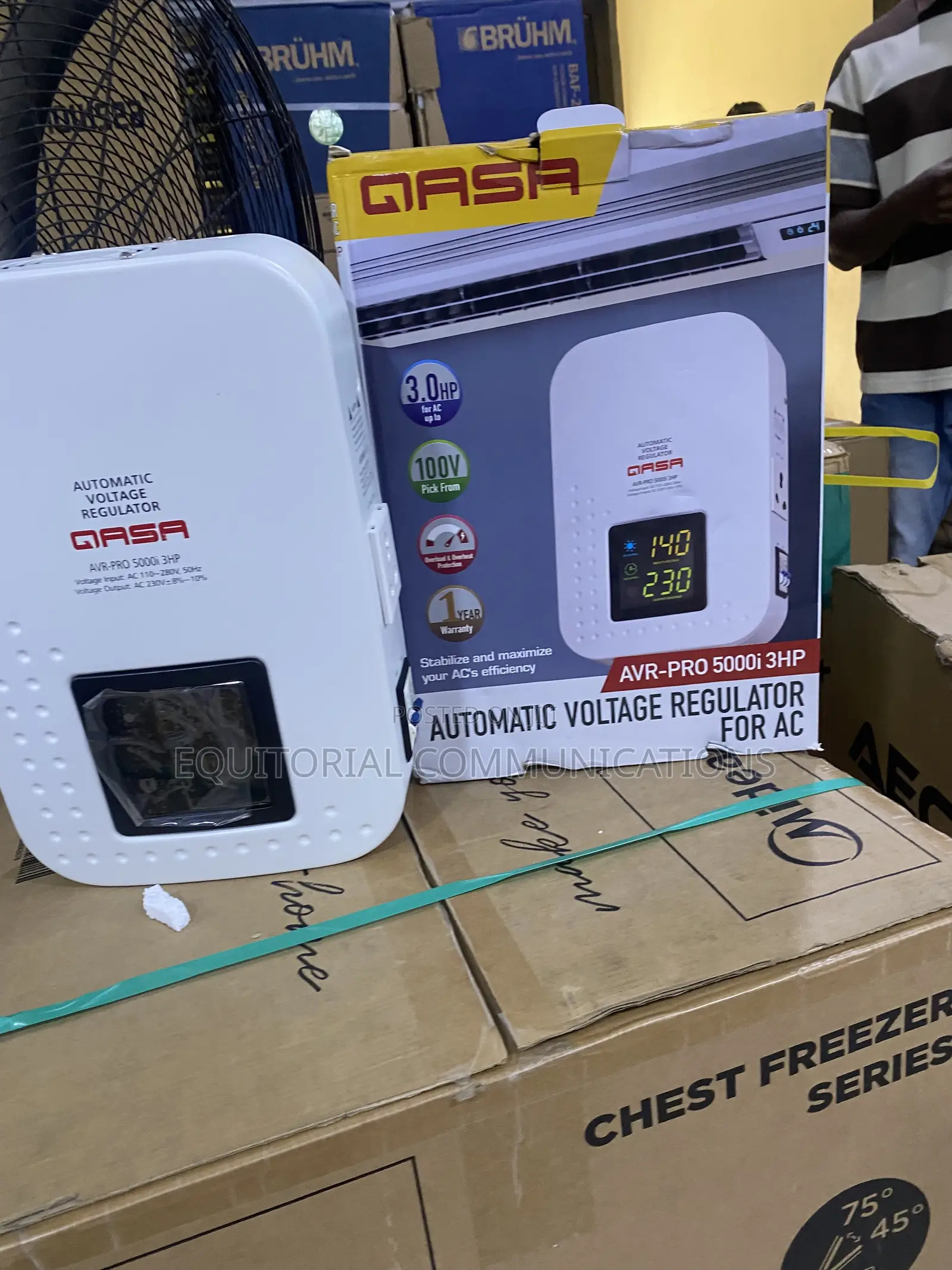 Qasa AVR-PRO 5KW Automatic Voltage Management System