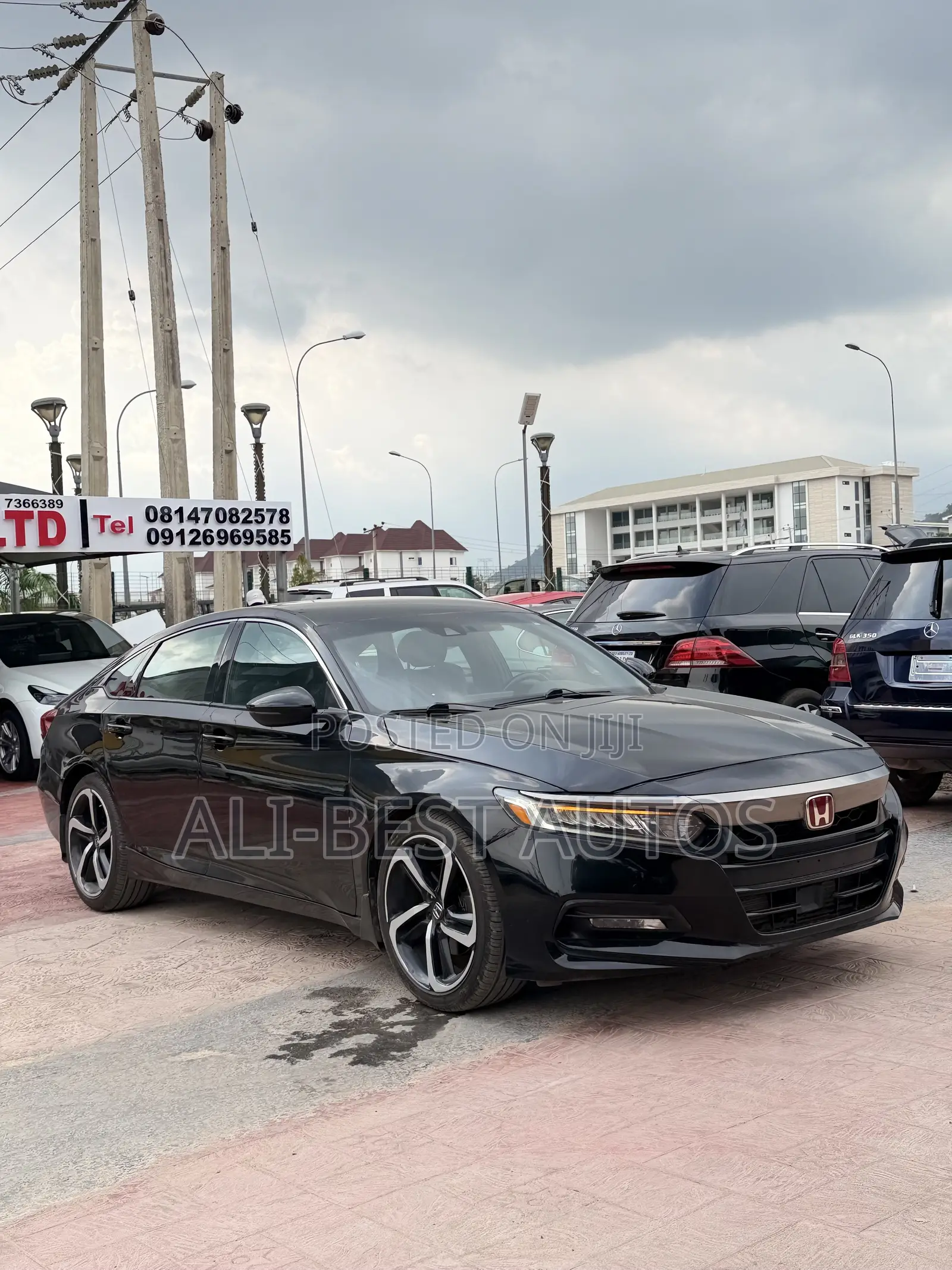 Honda Accord Sport 2018 Black