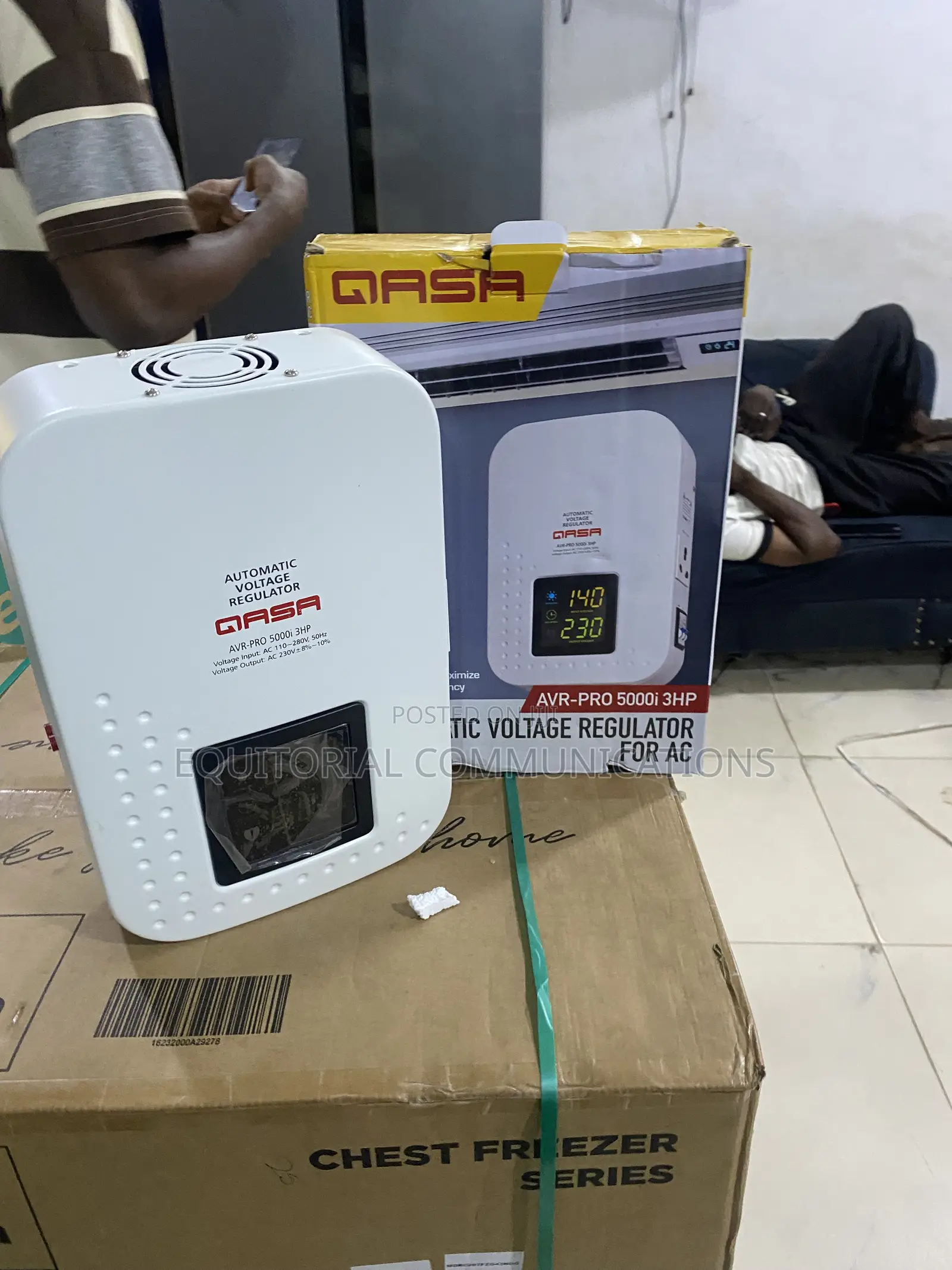 Qasa AVR-PRO 5KW Durable Automatic Voltage Regulator
