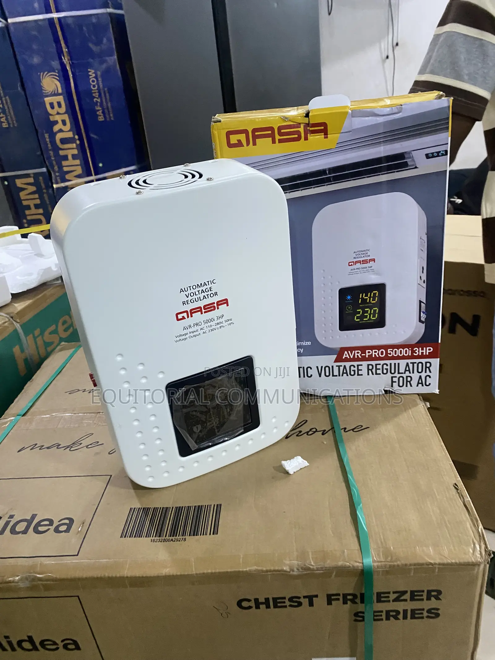 Qasa AVR-PRO 5KW Durable Automatic Voltage Regulator