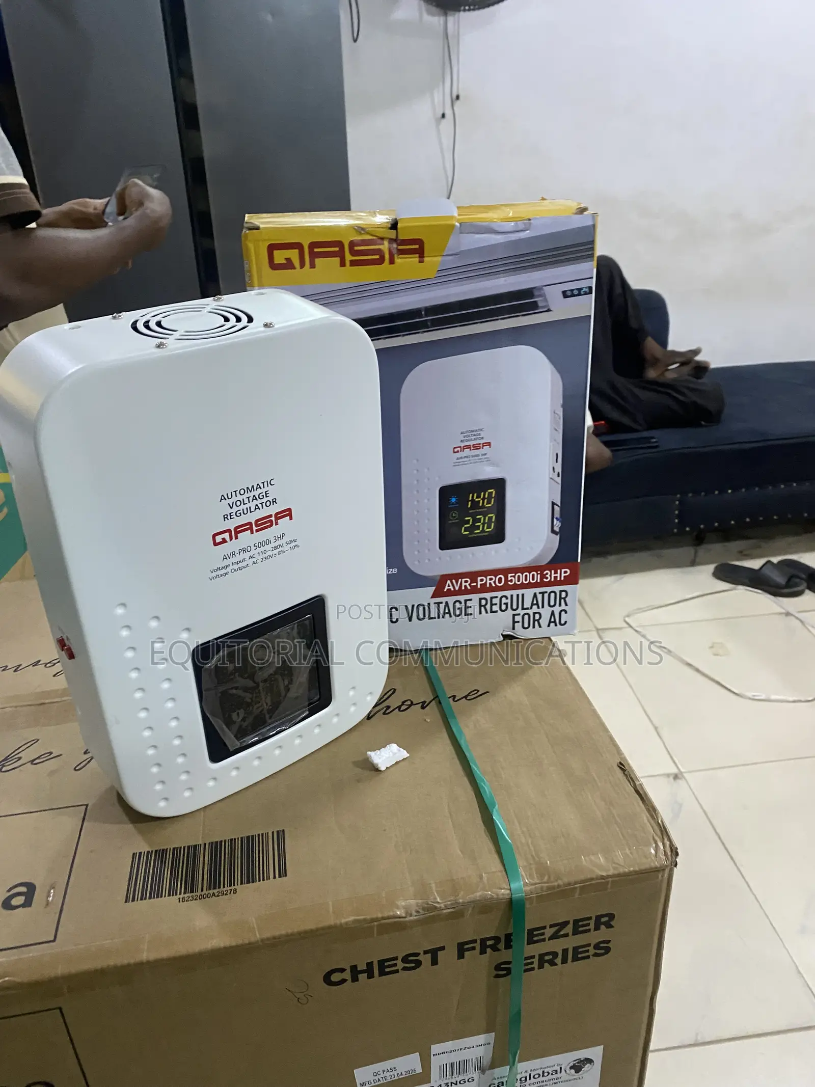 Qasa 5000W Long-Lasting Power Stabilizer