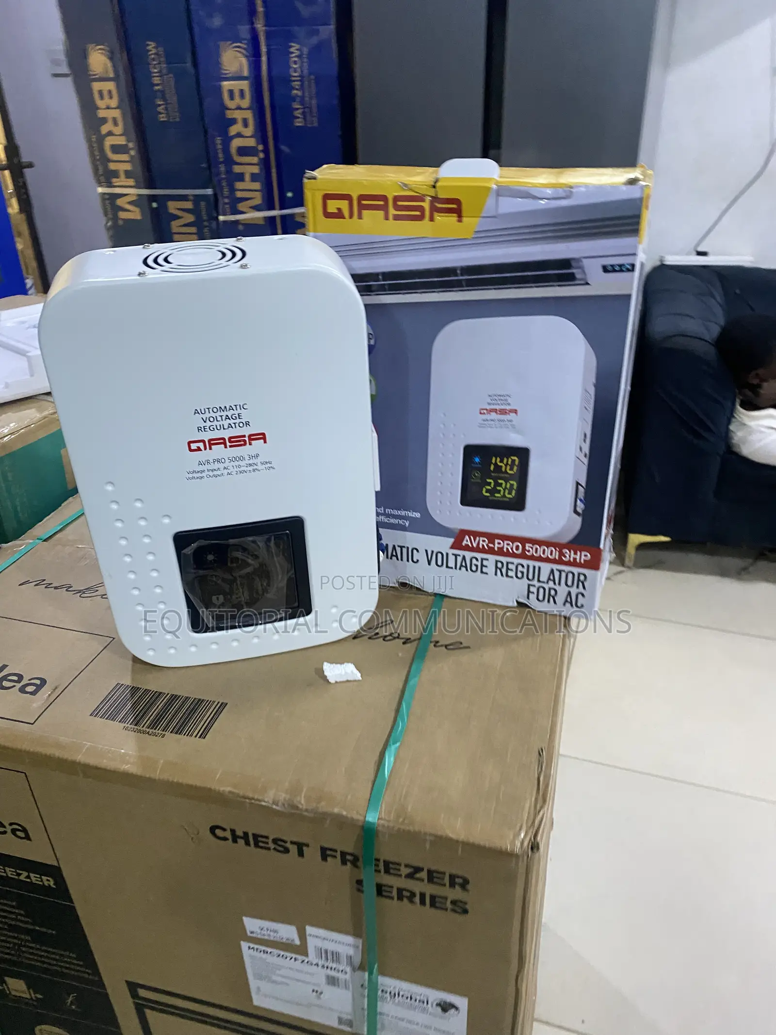 Qasa 5000W Long-Lasting Power Stabilizer