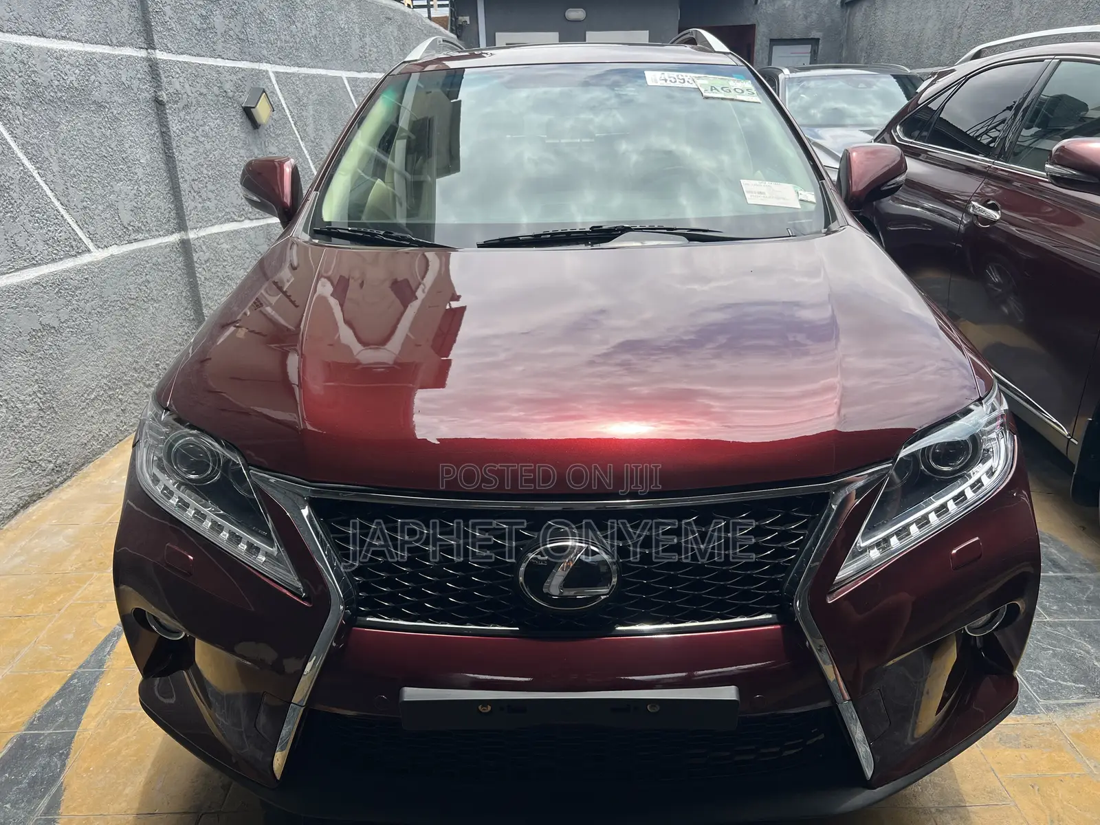 Lexus RX 350 FWD 2013 Burgundy