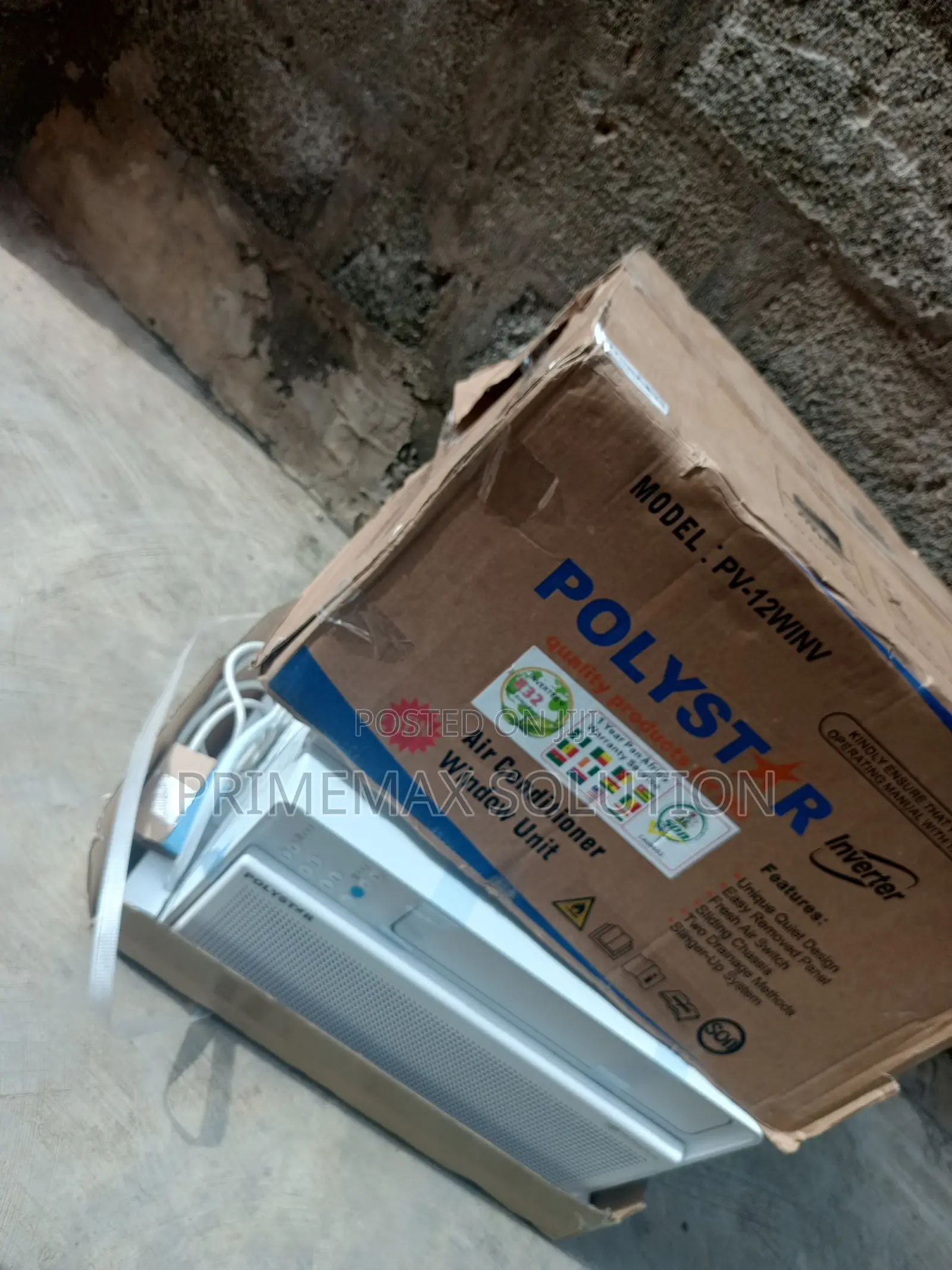 Polystar 1.5HP Inverter Window Air Conditioner PV-12WINV Low Noise