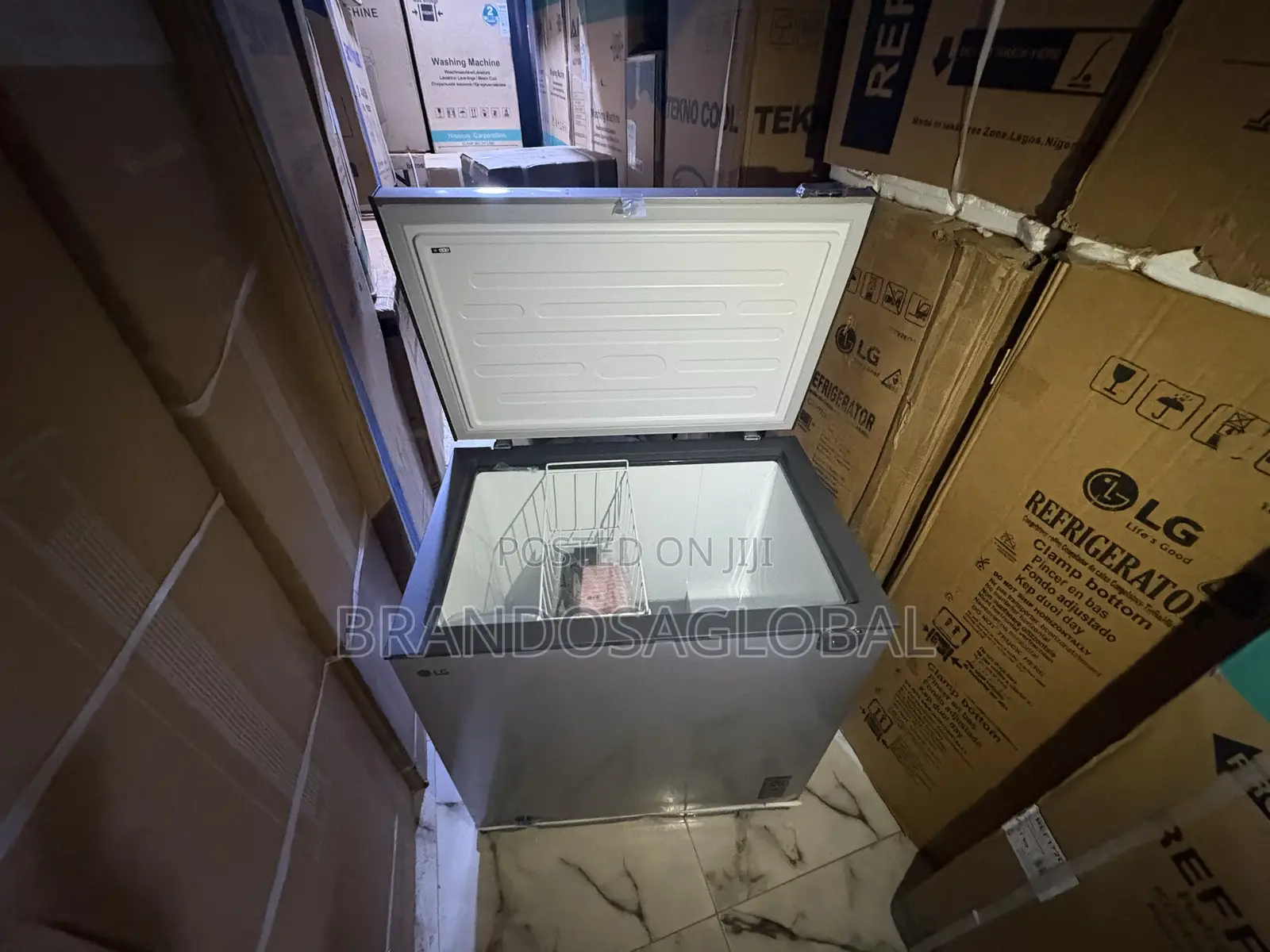 LG 194L Deep Freezer – FRZ205BQCF With Inner Basket