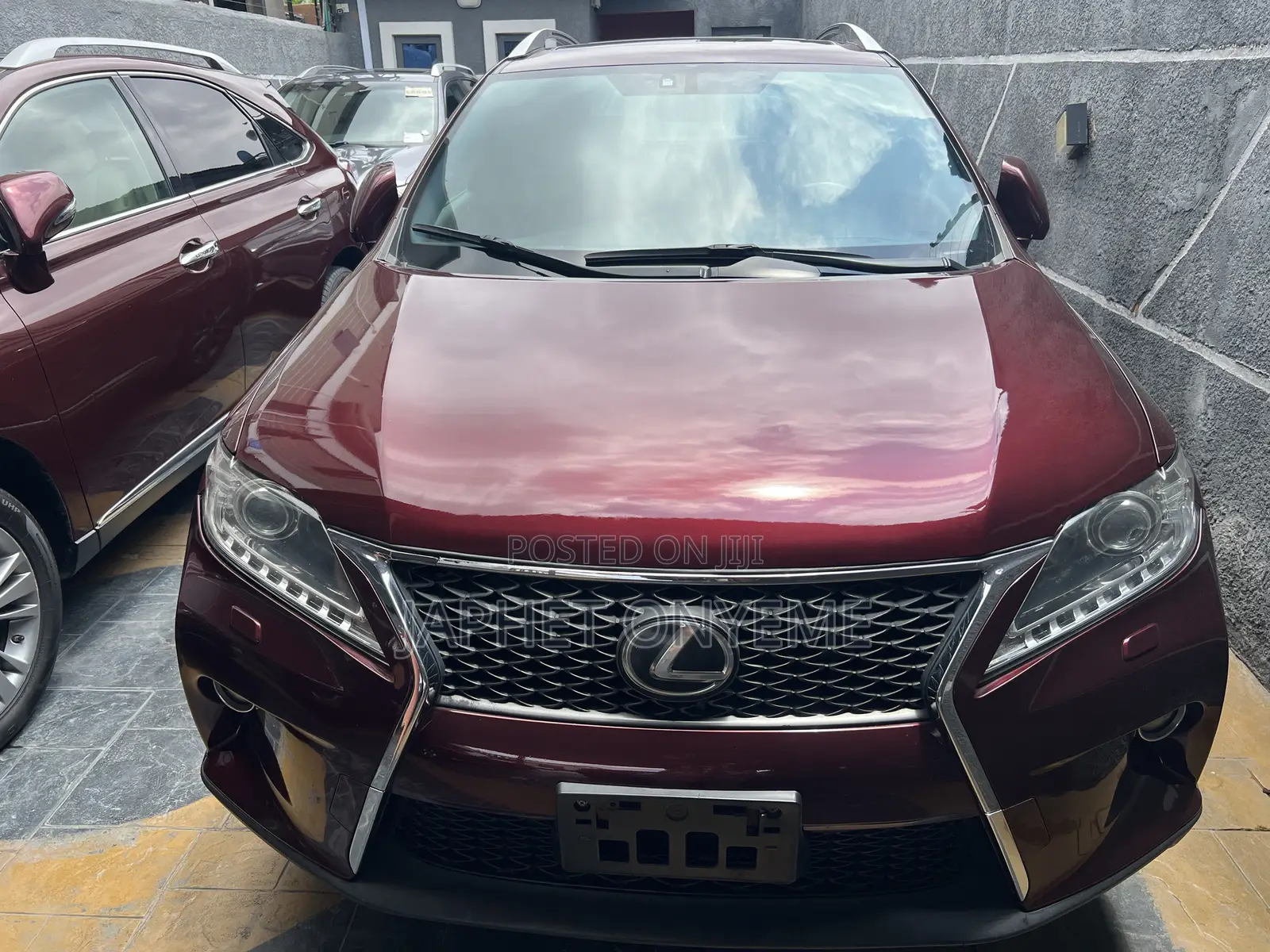 Lexus RX 350 F SPORT AWD 2013 Burgundy