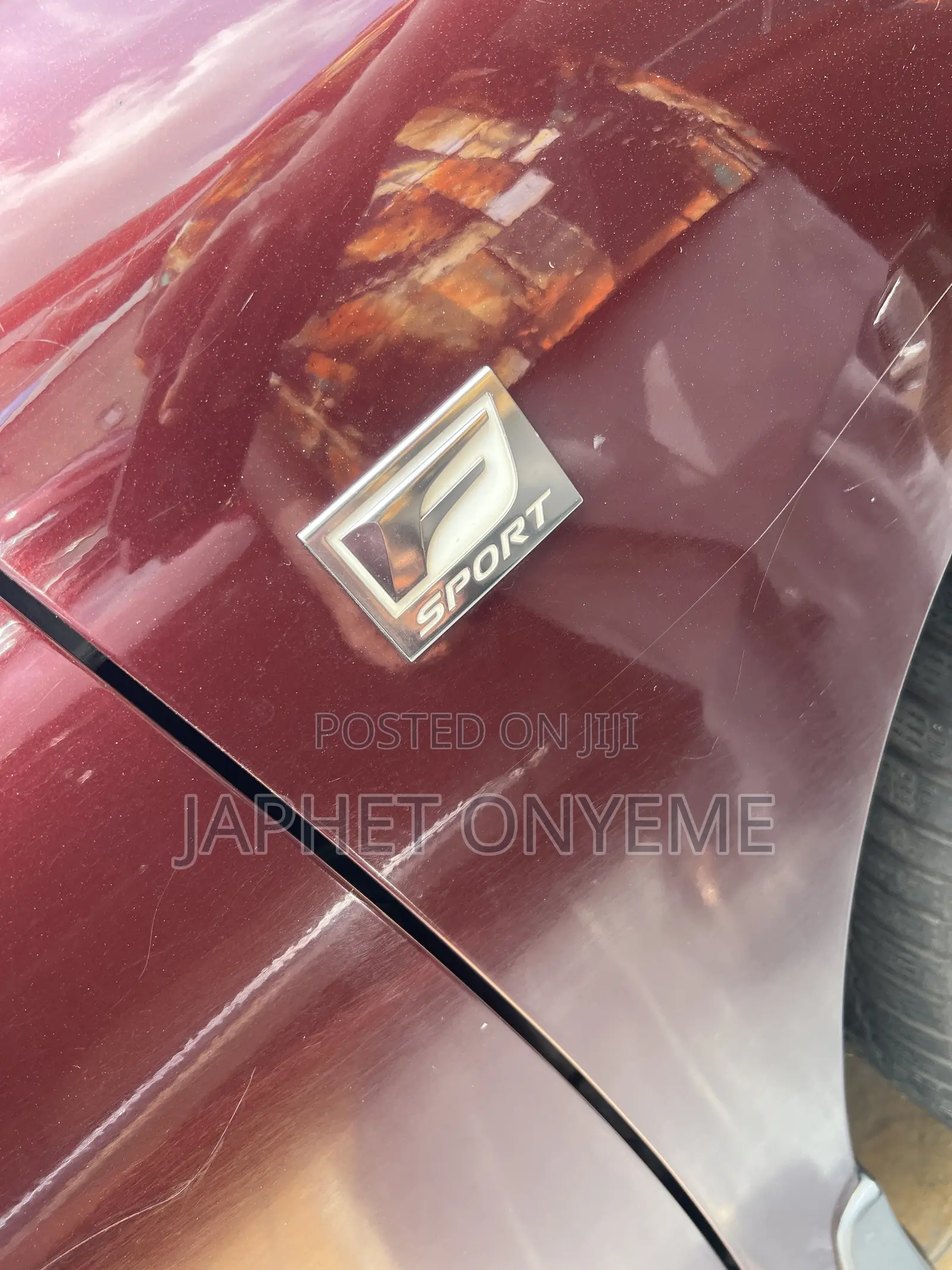 Lexus RX 350 F SPORT AWD 2013 Burgundy