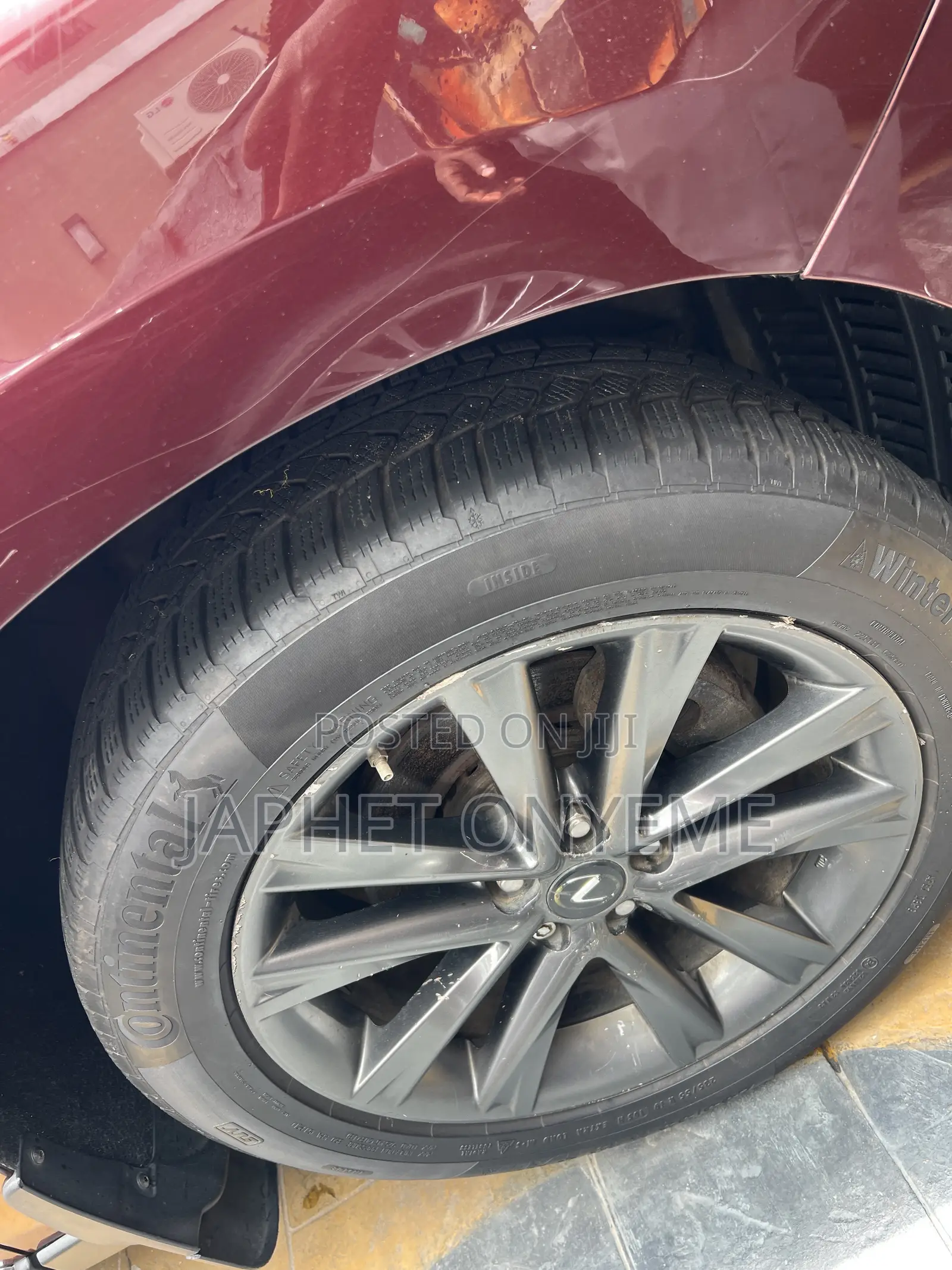 Lexus RX 350 F SPORT AWD 2013 Burgundy