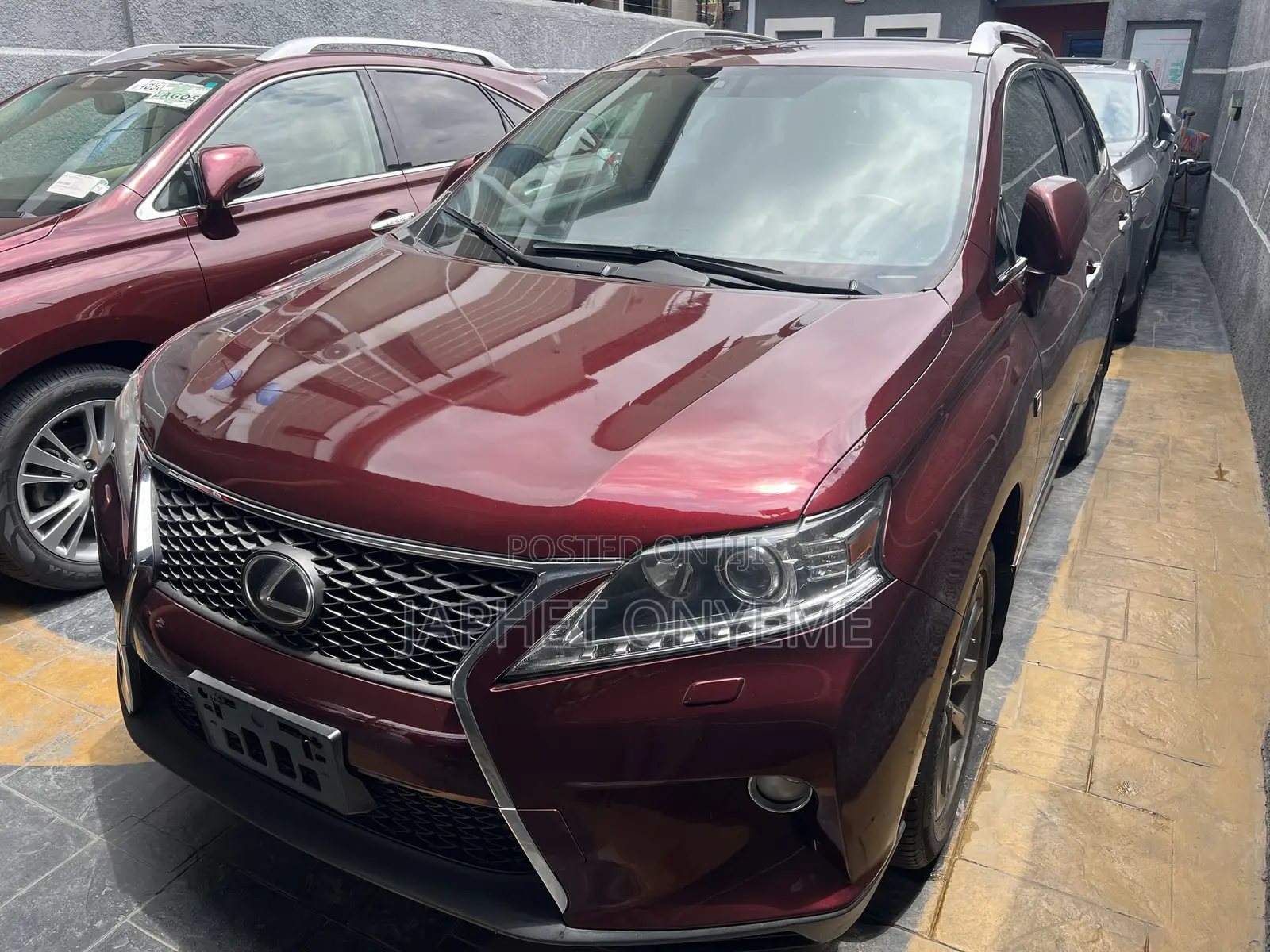 Lexus RX 350 F SPORT AWD 2013 Burgundy