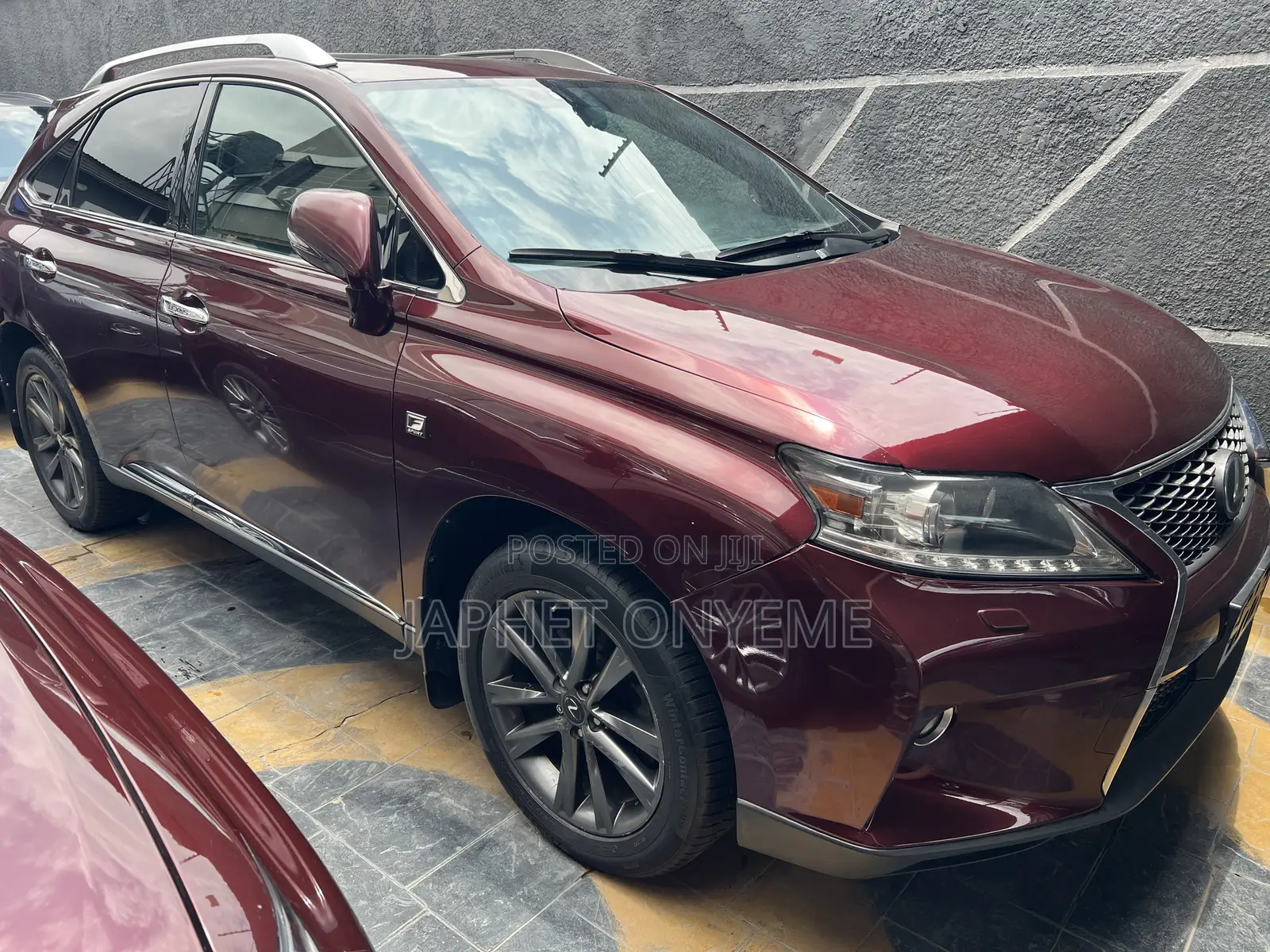 Lexus RX 350 F SPORT AWD 2013 Burgundy