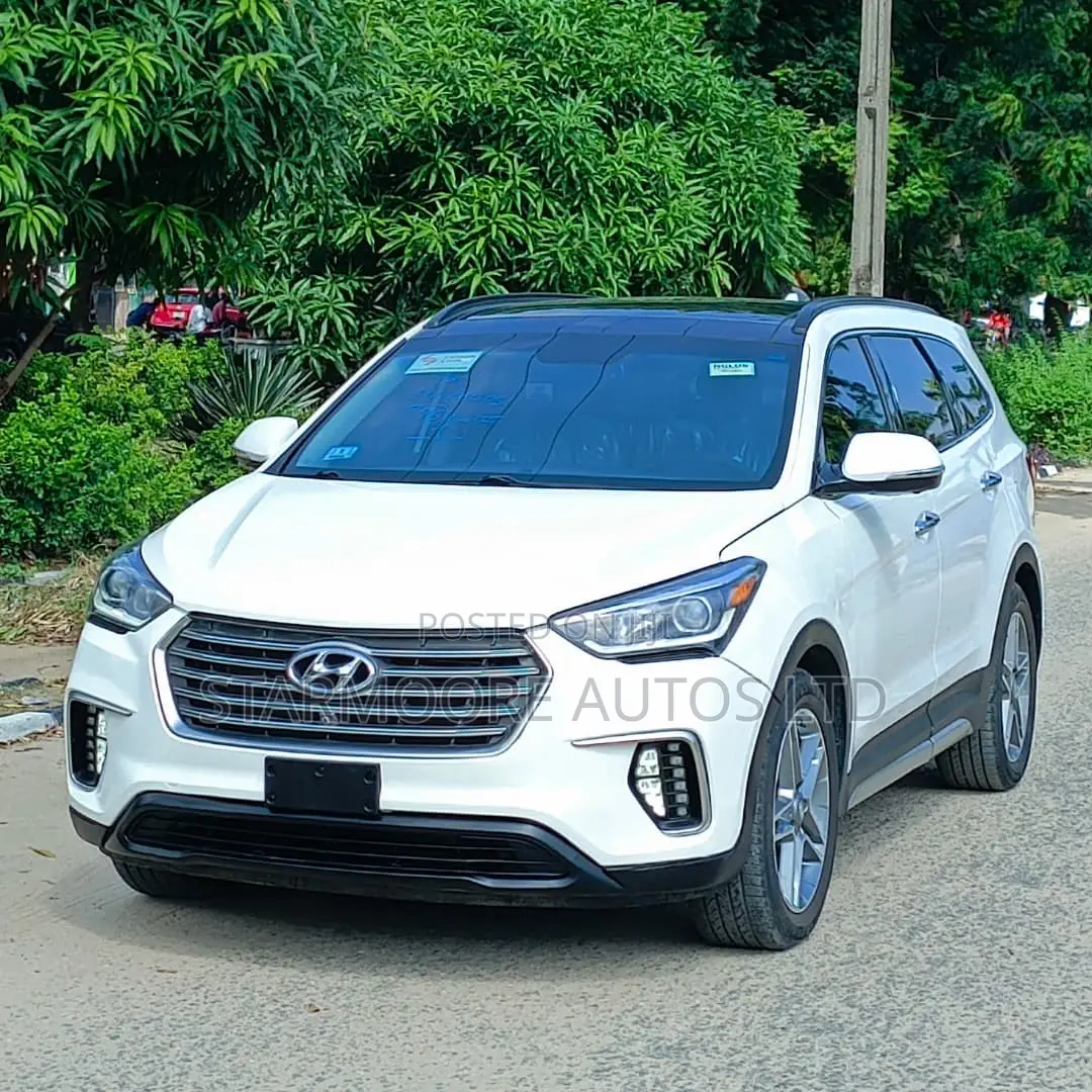 Hyundai Santa Fe Limited AWD 2017 White