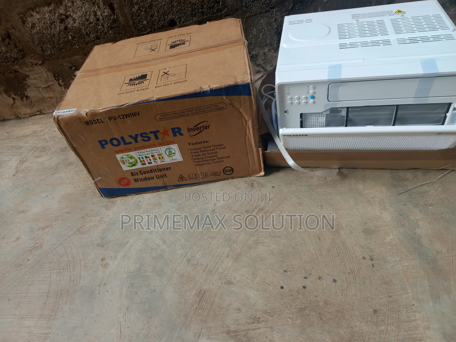 Brand New Polystar 1.5HP Inverter Window Unit AC Anti-Rust Coating