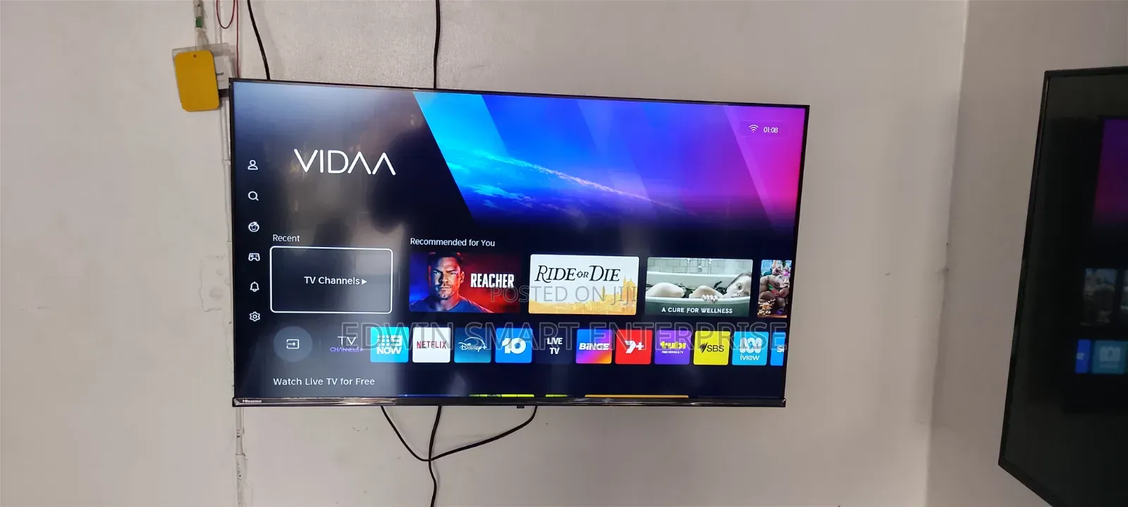 Hisense Vidda Frameless Smart Television