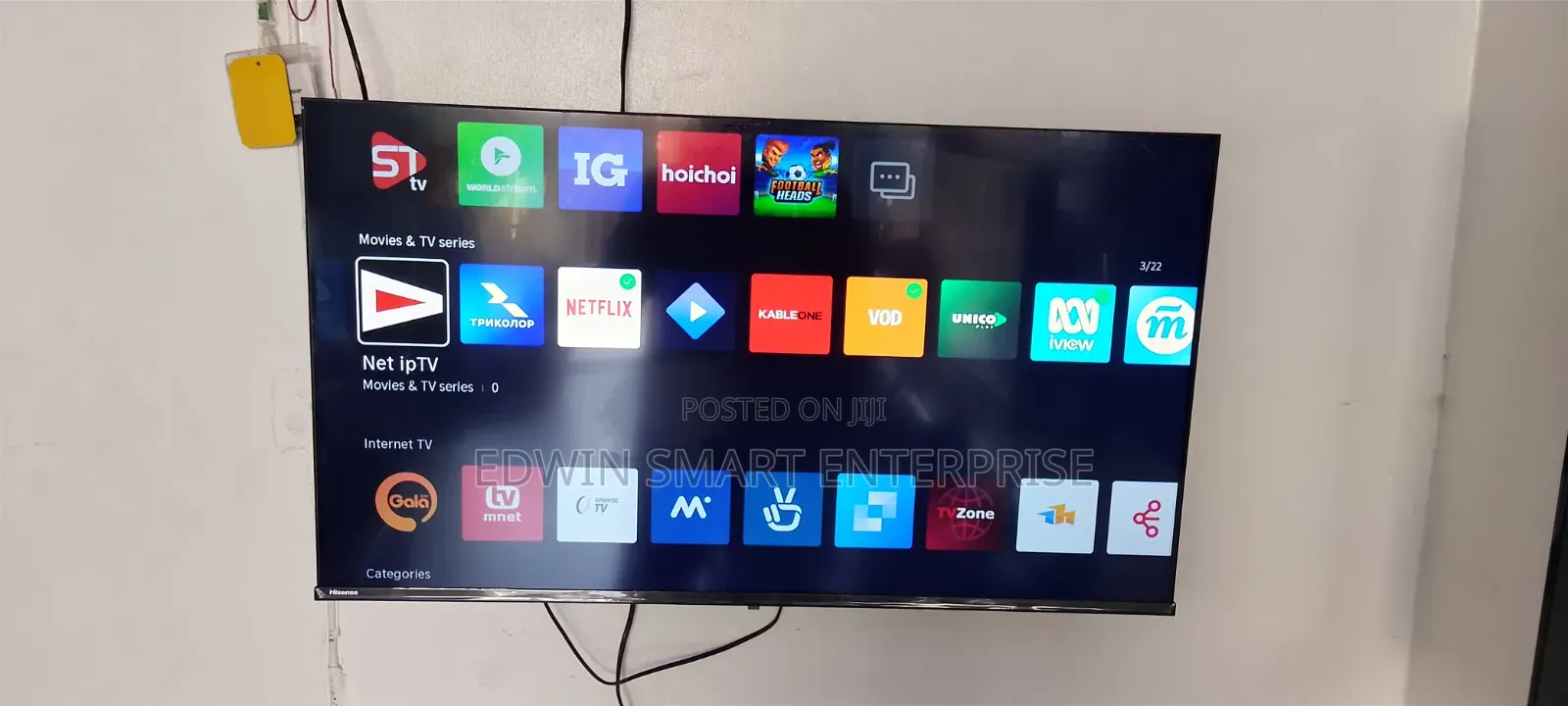 Hisense Vidda Frameless Smart Television