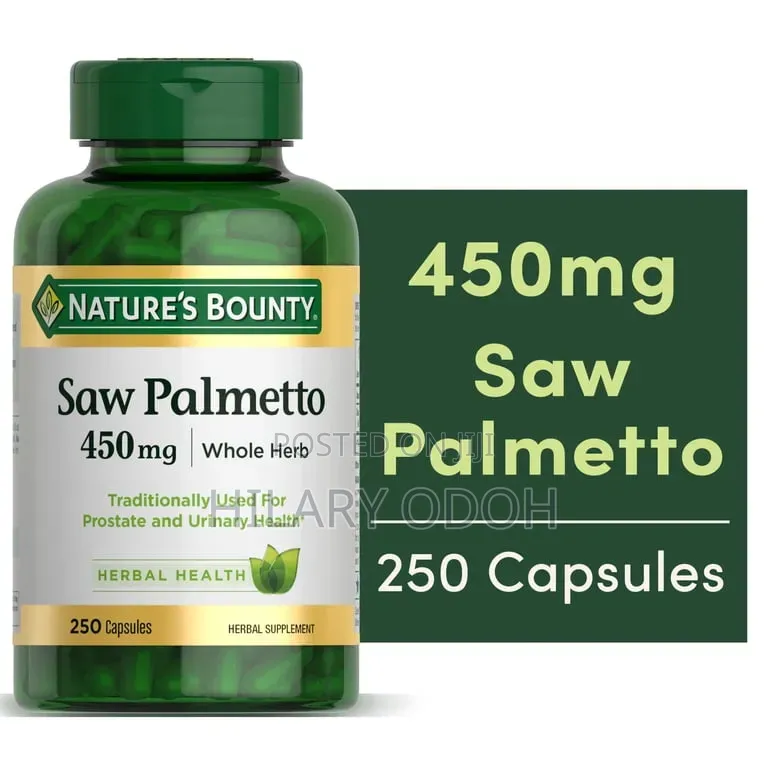 Nature's Bounty Saw Palmetto 450 Mg 250 Capsules