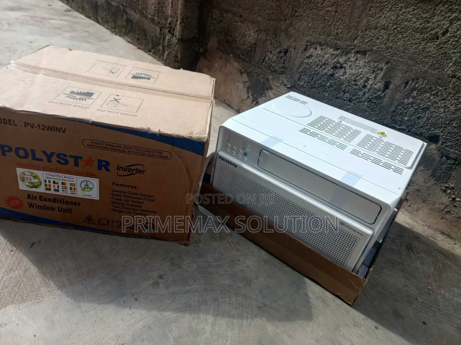 Brand New Polystar 1.5HP Inverter Window Air Conditioner Low Noise