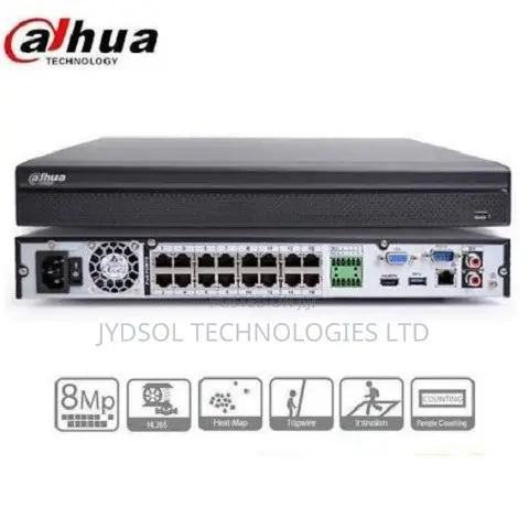 Dahua 32ch 16poe 2hdds NVR Dhi-Nvr4216-16p-4ks3 (16ch/16p)
