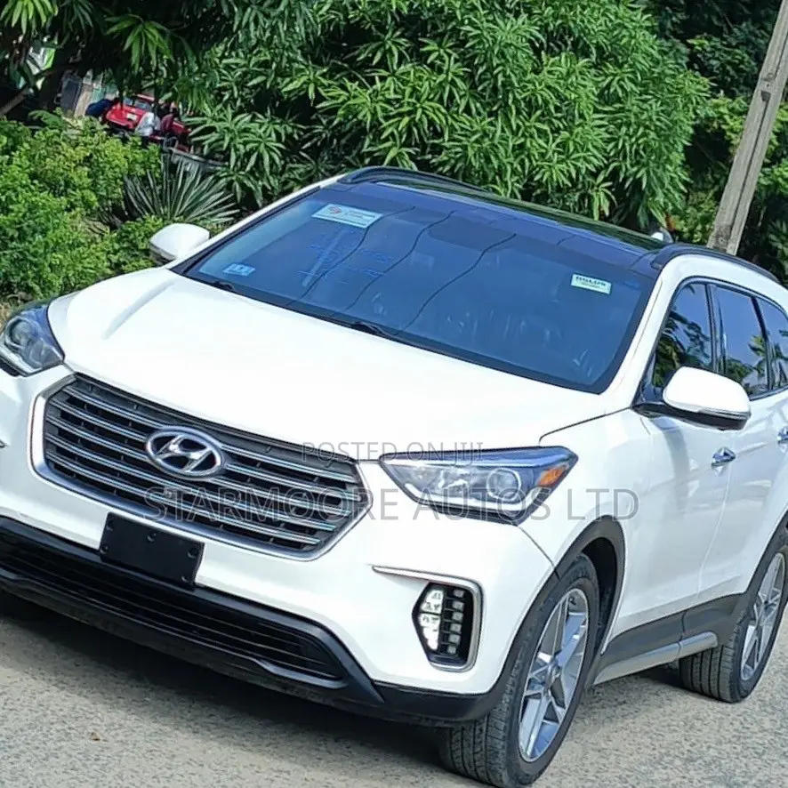 Hyundai Santa Fe Limited AWD 2017 White
